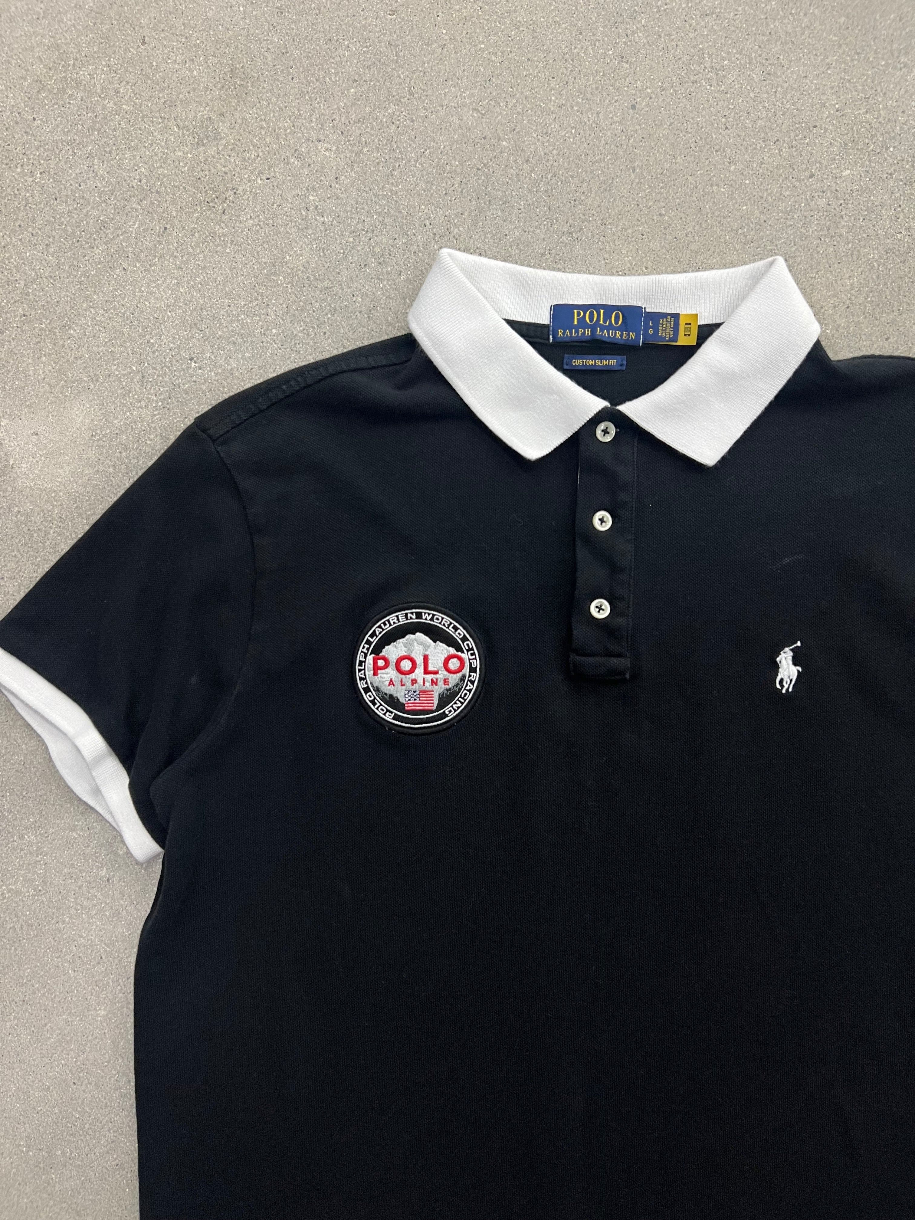 Polo Ralph Lauren Alpine World Cup Racing Polo Shirt - L