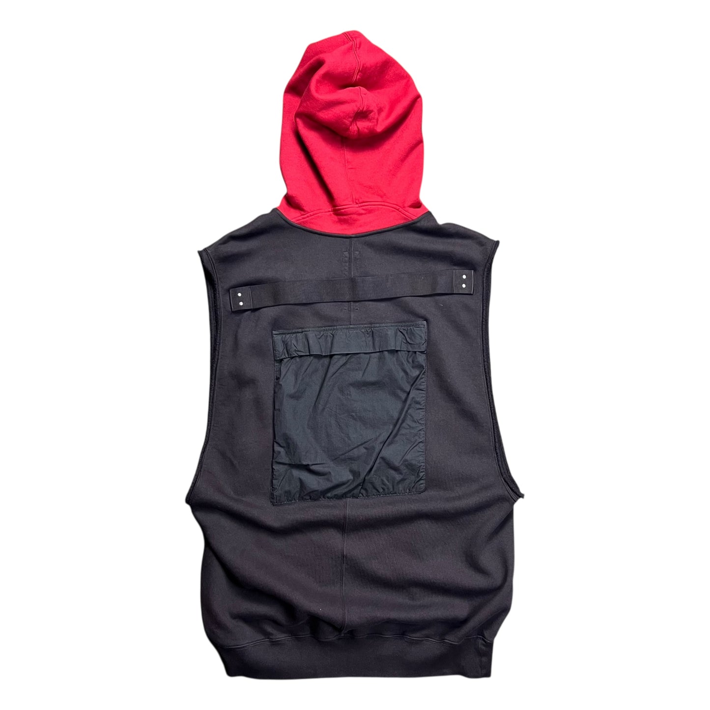 Rick Owens DRKSHDW Sleeveless Gimp Hoodie - L