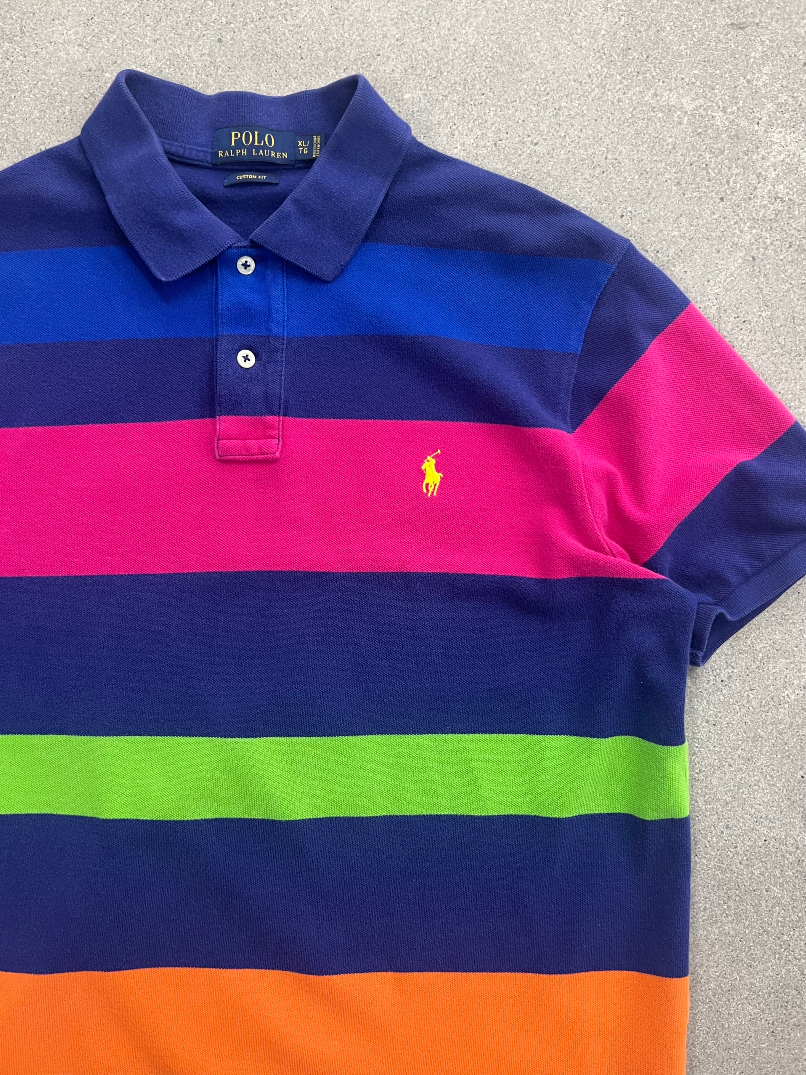 Polo Ralph Lauren Classic Striped Polo Shirt - XL