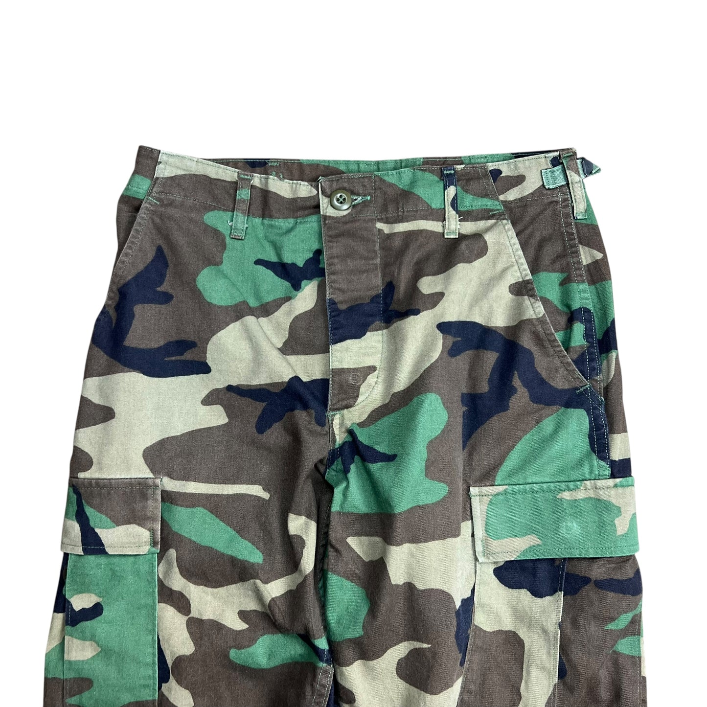 ARMY Woodland Camo Capris - 31"