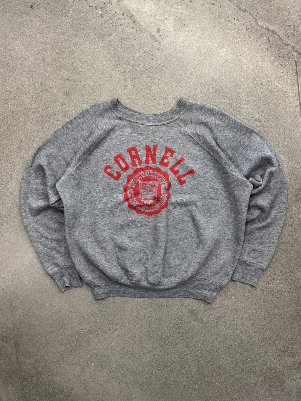 Cornell University Collegiate Crewneck Sweatshirt - L