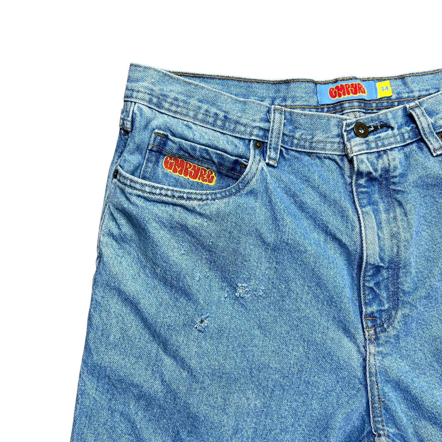 Empyres Blake Loose Fit Jean Shorts - 34”
