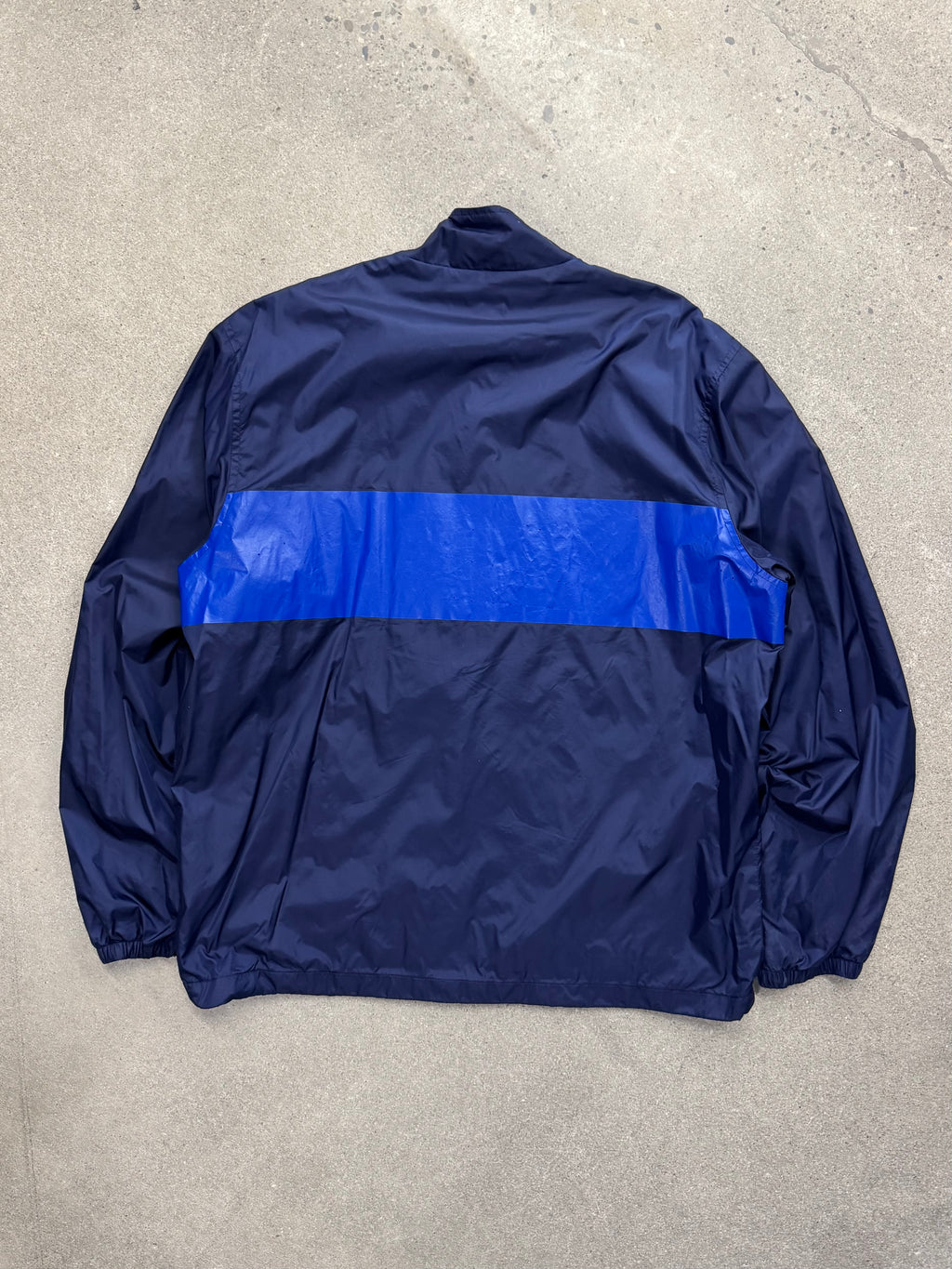 Stussy Shield Bone Patch Windbreaker Track Jacket - L