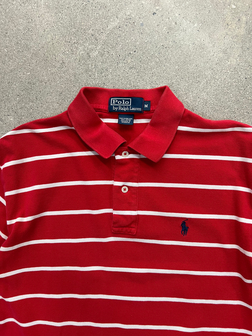 Polo By Ralph Lauren Classic Stripe Polo Shirt - L