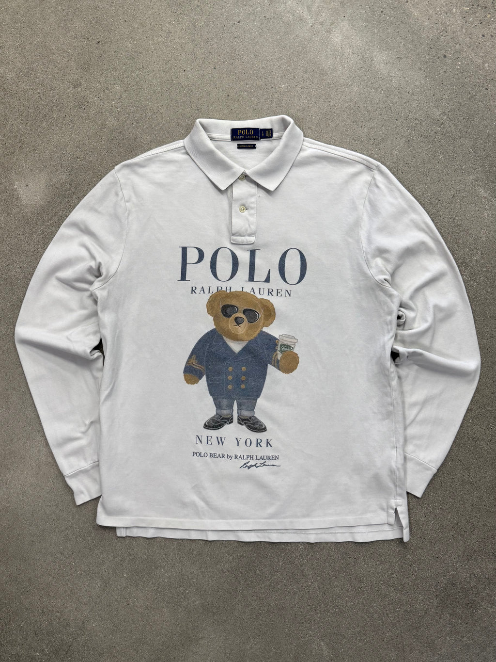 Polo Ralph Lauren New York Polo Bear Long-Sleeve Shirt - L
