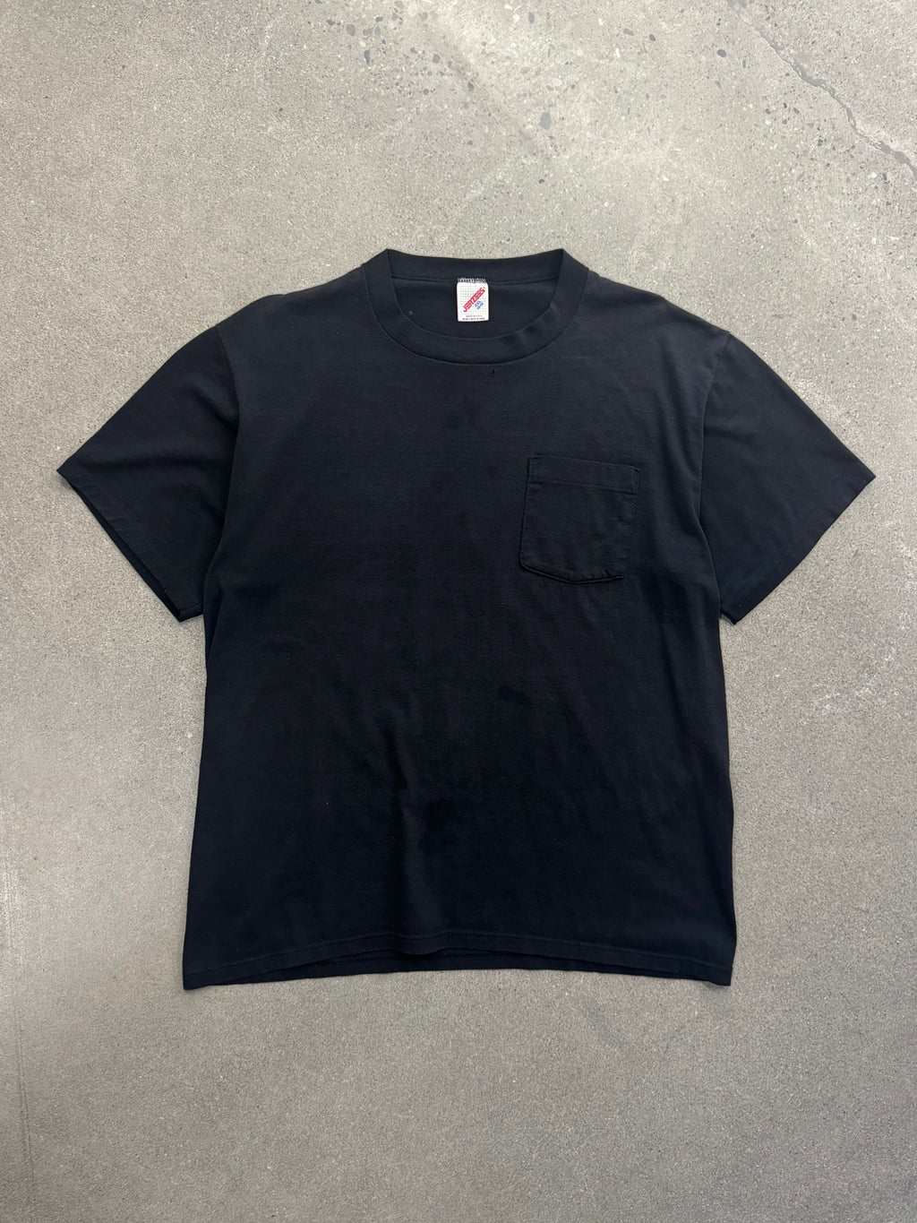 Jeff’s Bar T-Shirt mit unbedruckter Brusttasche - XL
