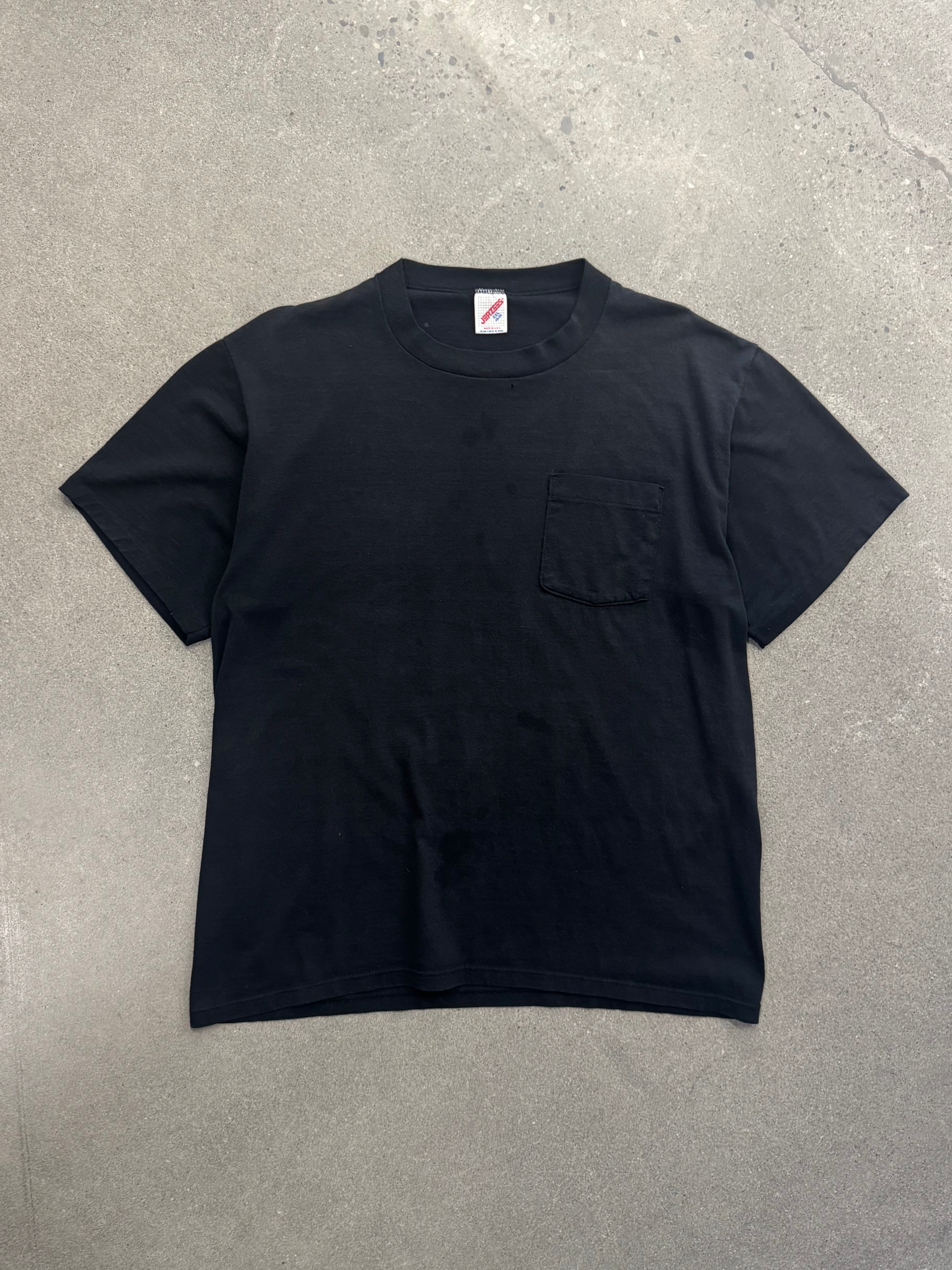 Jeff’s Bar T-Shirt mit unbedruckter Brusttasche - XL