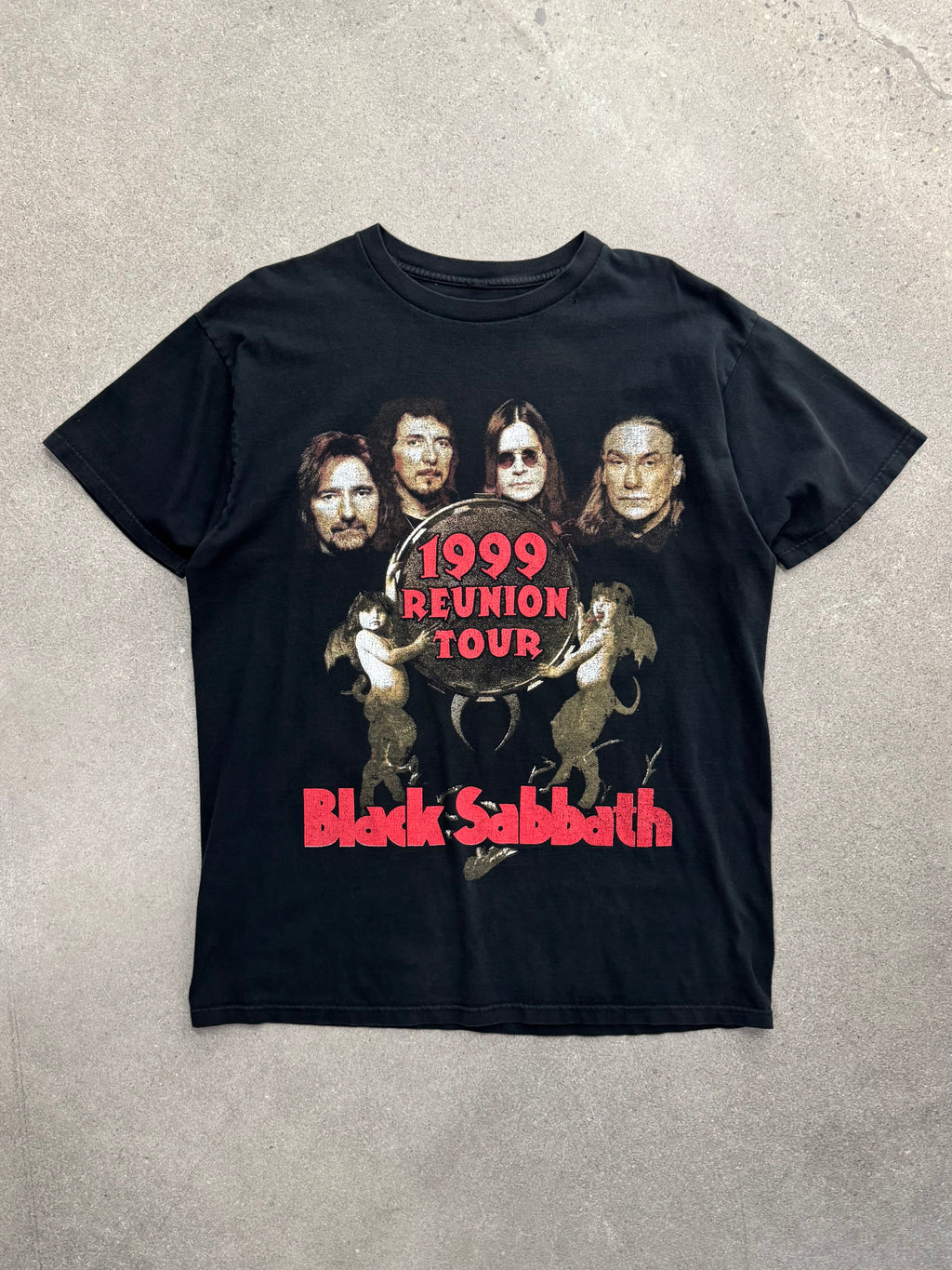1999 Black Sabbath Reunion Tour With Pantera T-Shirt - XL