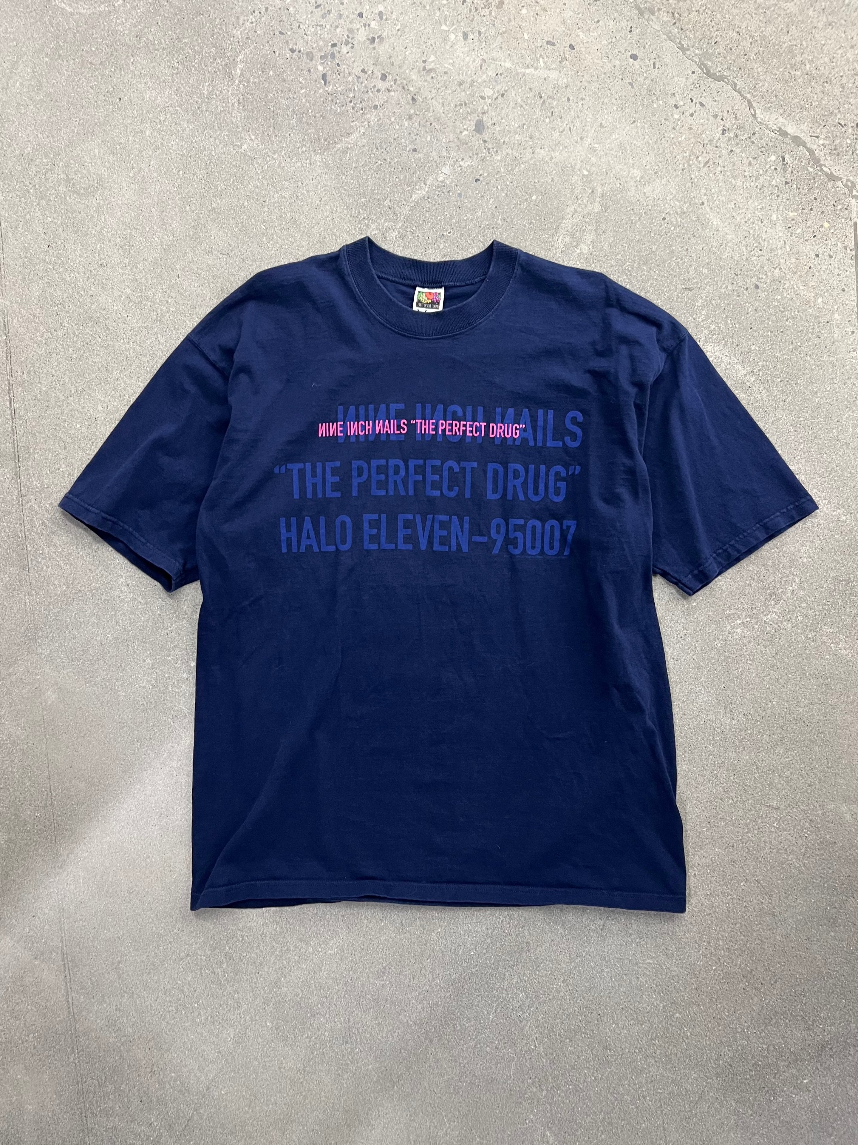 1997 Nine Inch Nails Perfect Drugs Band T-Shirt - XL