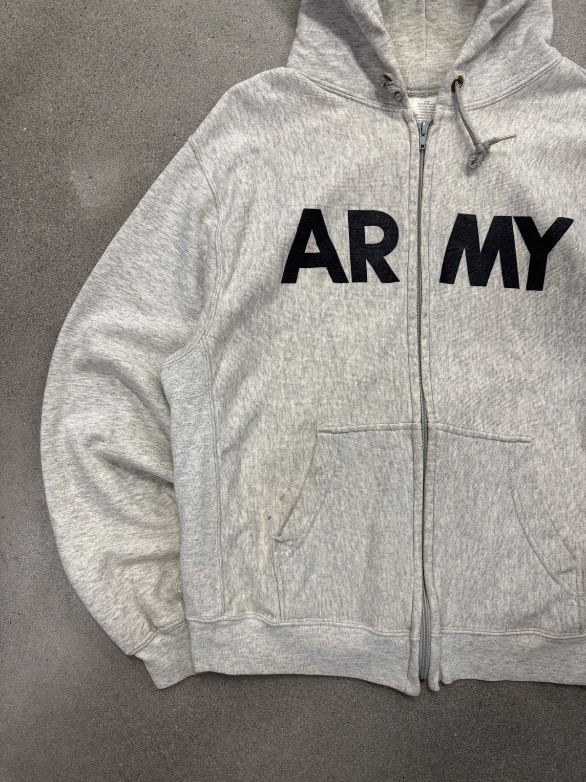 U.S. ARMY PFU Full-Zip Hoodie - L