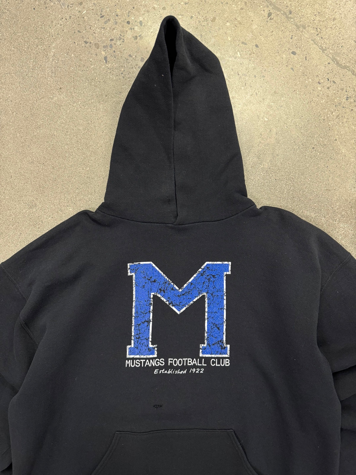 Russell Athletic Mustangs Football Pullover Hoodie - XL
