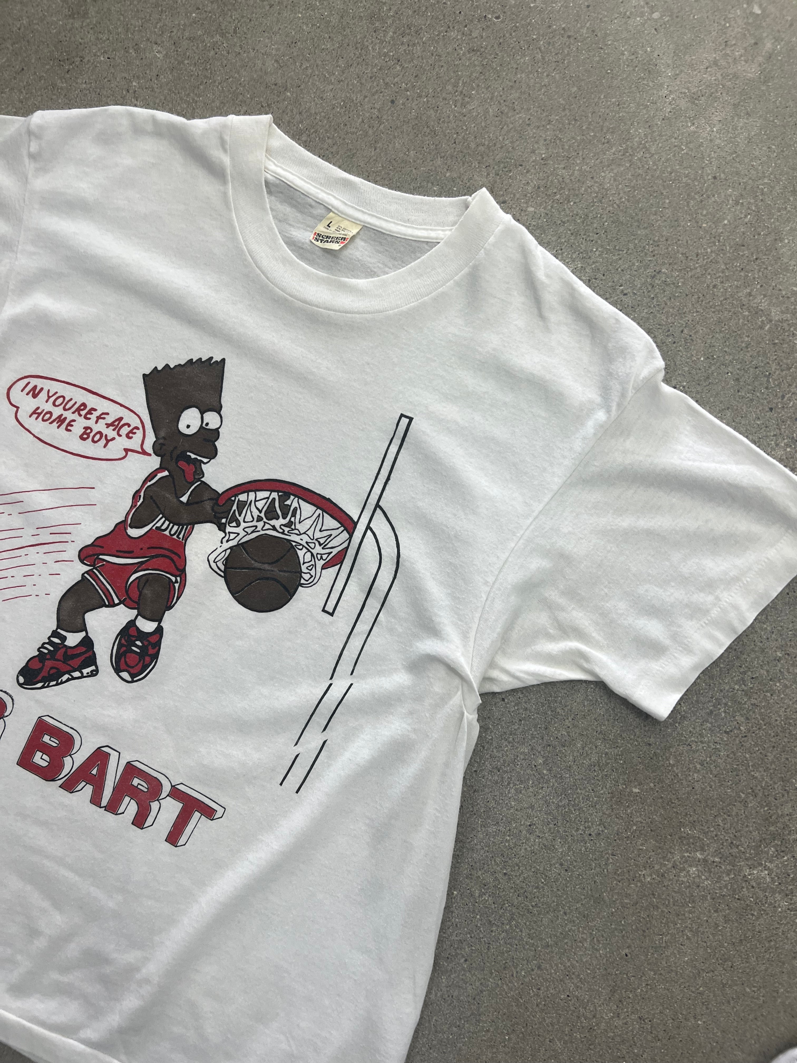 Bootleg Air Bart Simpson T-Shirt - M