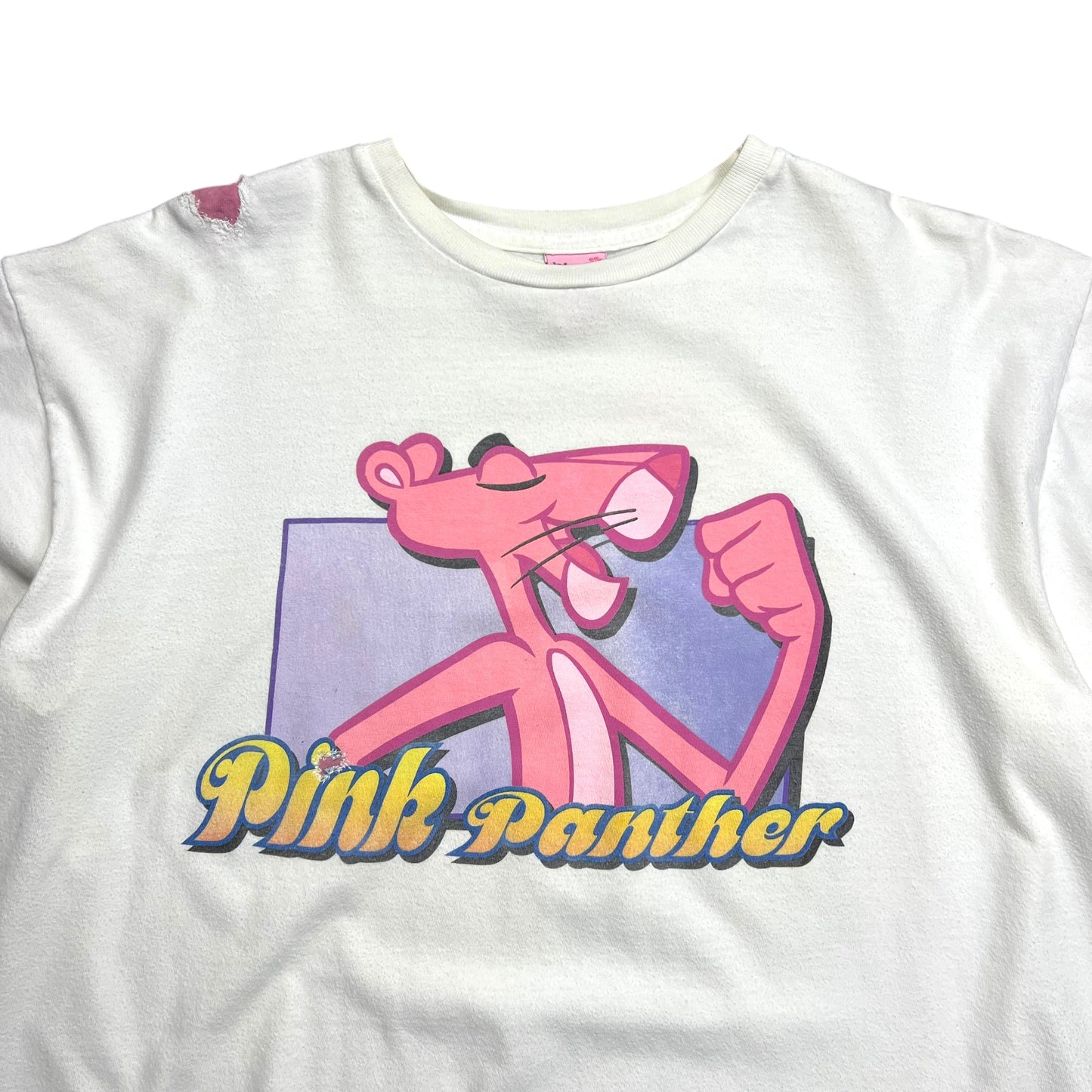 2001 Pink Panther Repaired T-shirt - XL