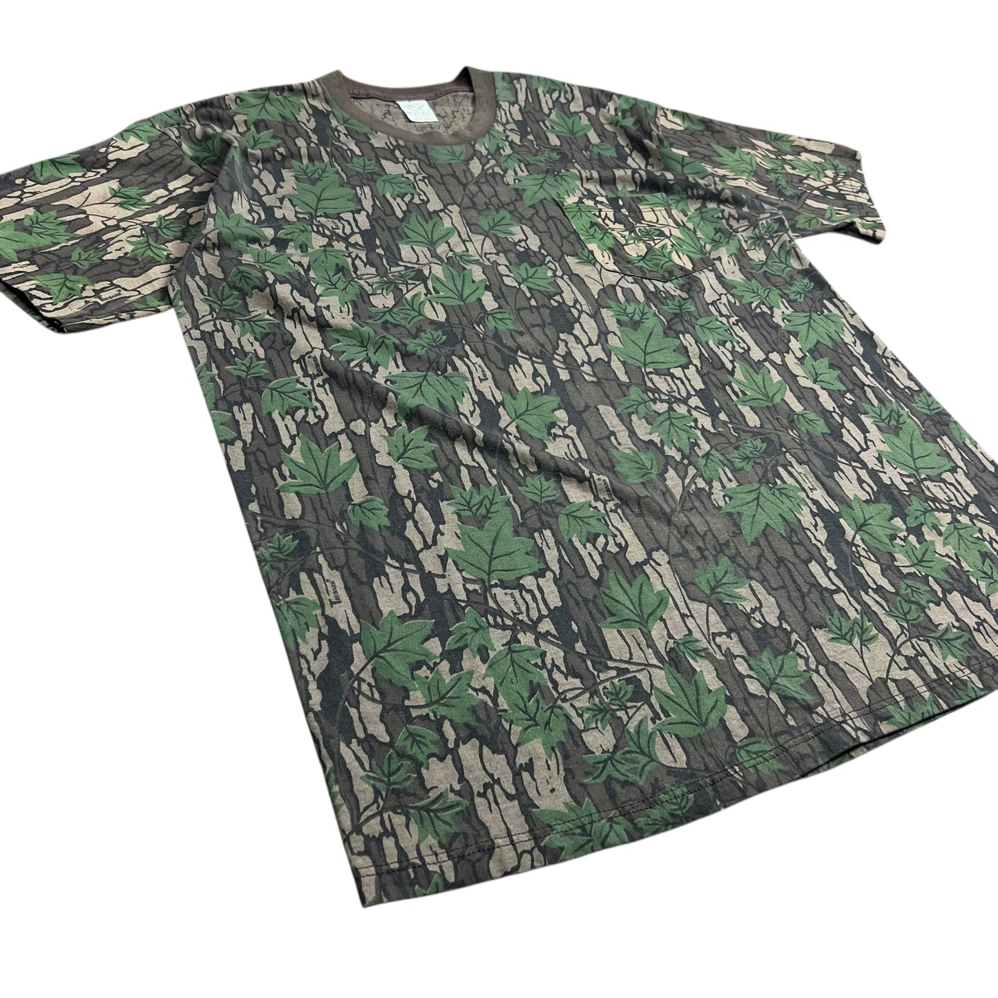 Duck Bay Trebark Camo Pocket T-shirt - XL