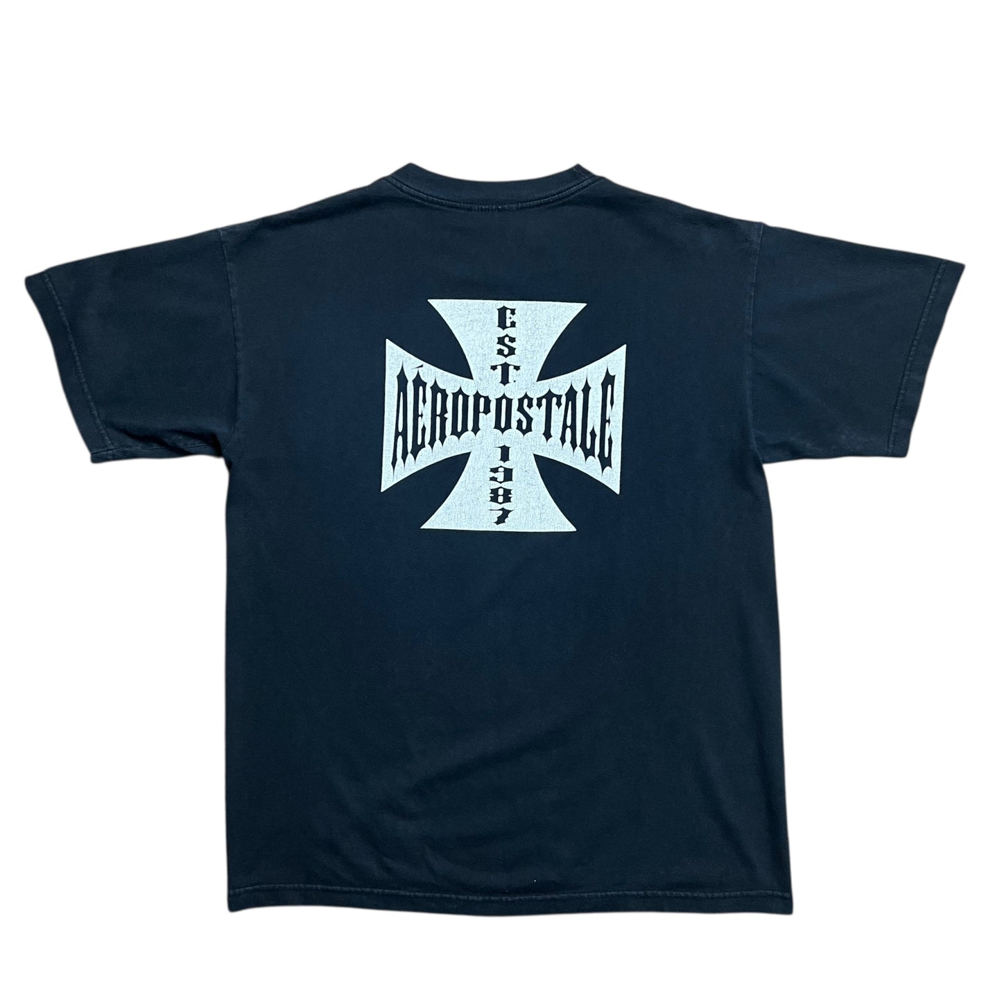 Aeropostale West Coast Chopper Spoof T-shirt - L