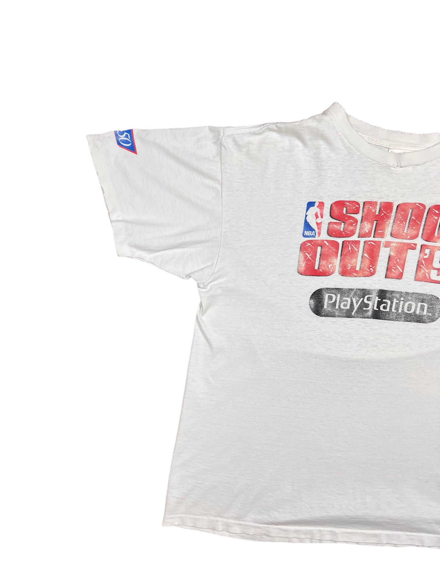 1997 NBA Shoot Out Playstation T-shirt - XL