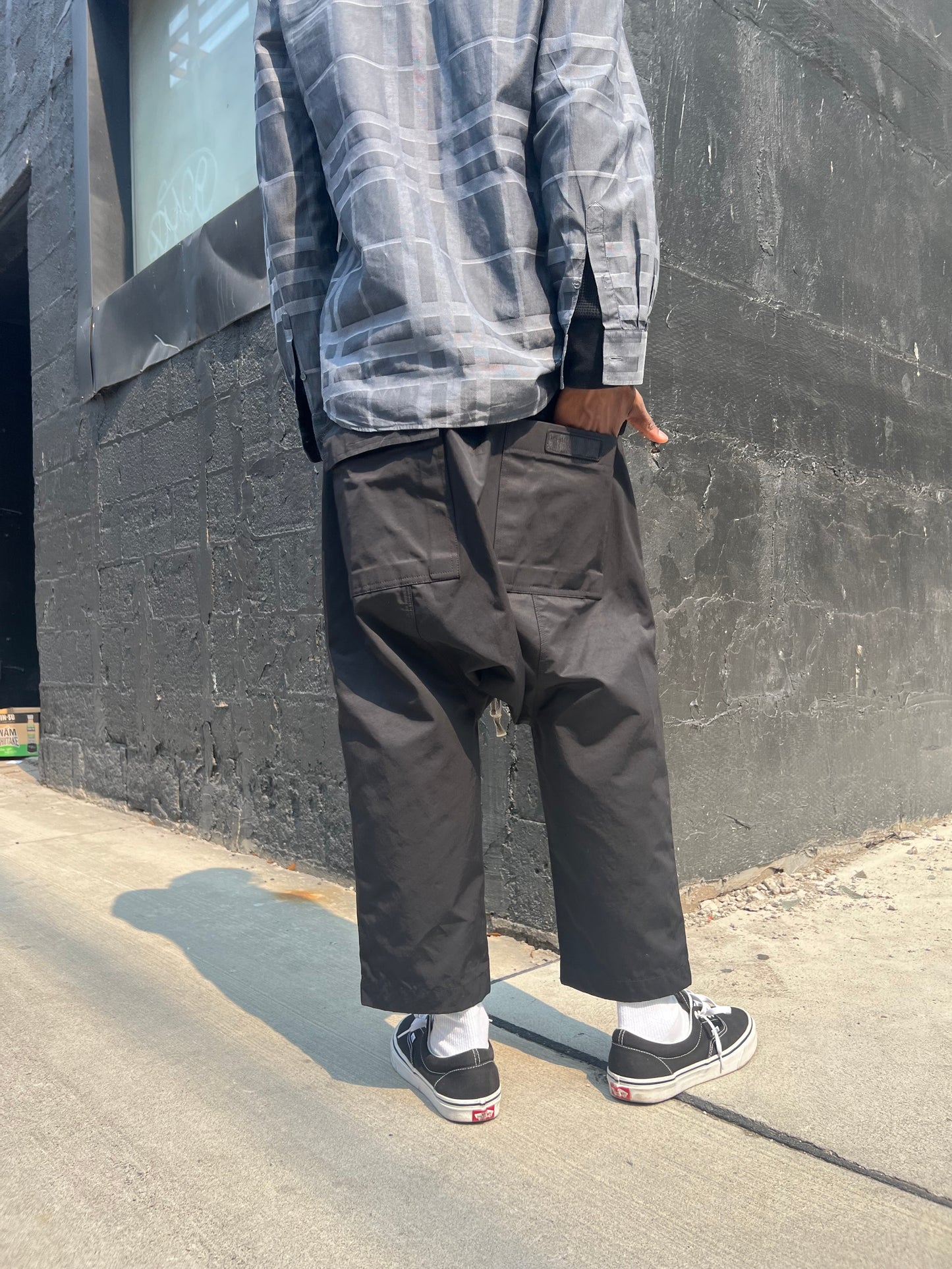 Rick Owens DRKSHDW Cropped Drawstring Pants - M