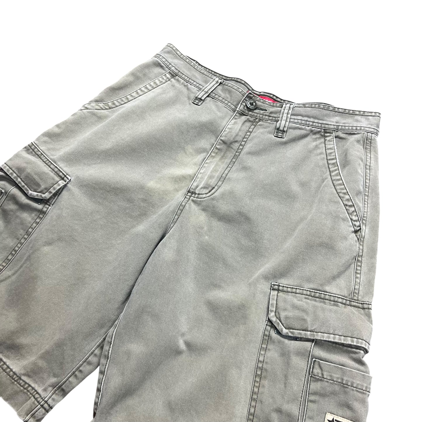 Unionbay Faded Green Cargo Shorts - 30”