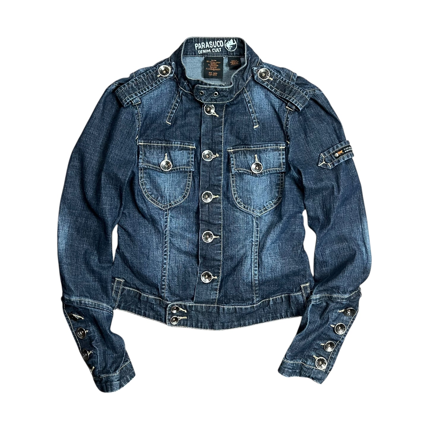 Parasuco ￼Cult Military Denim Jacket - M