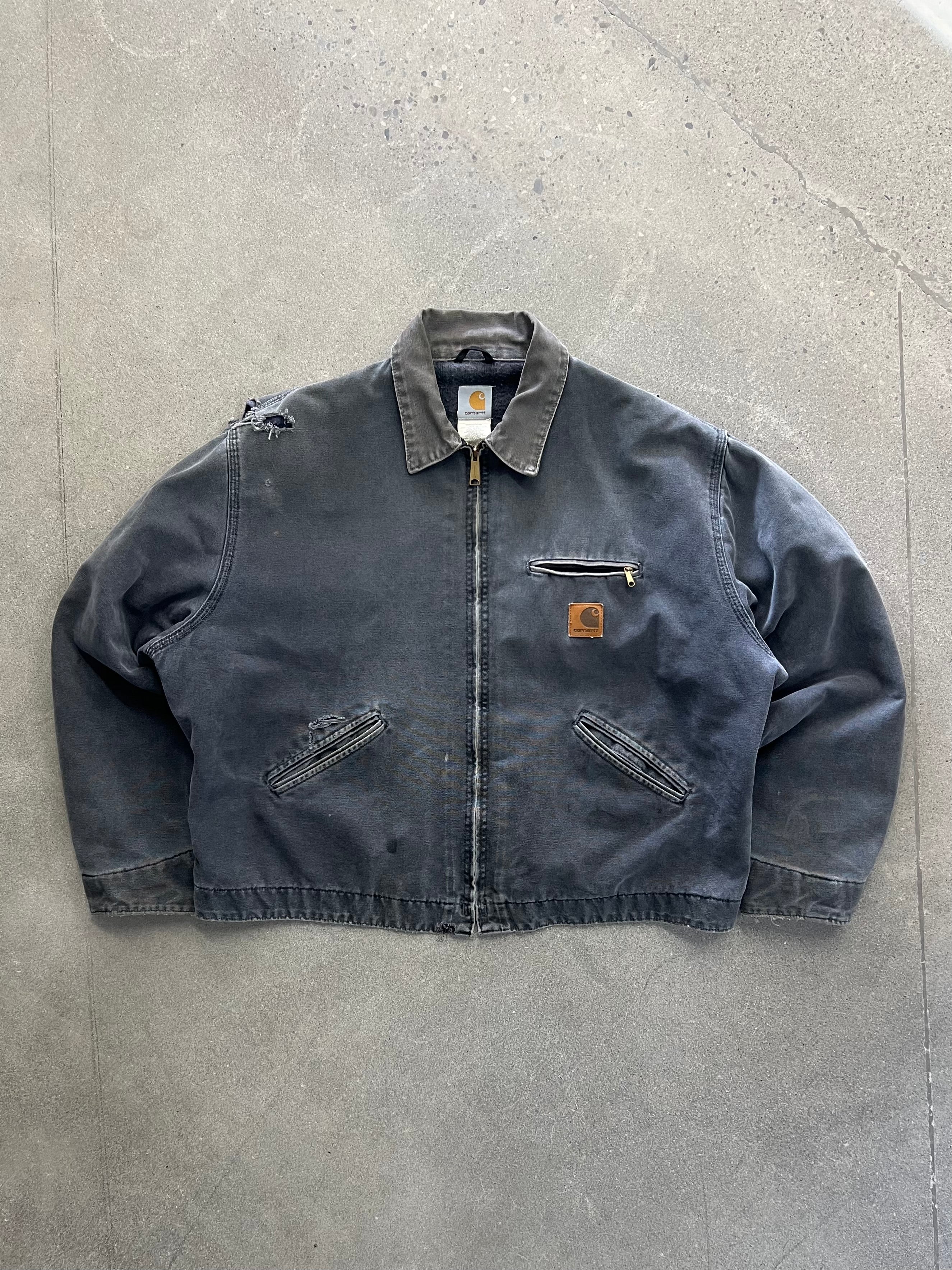 Faded Carhartt Detroit Jacket - XXL