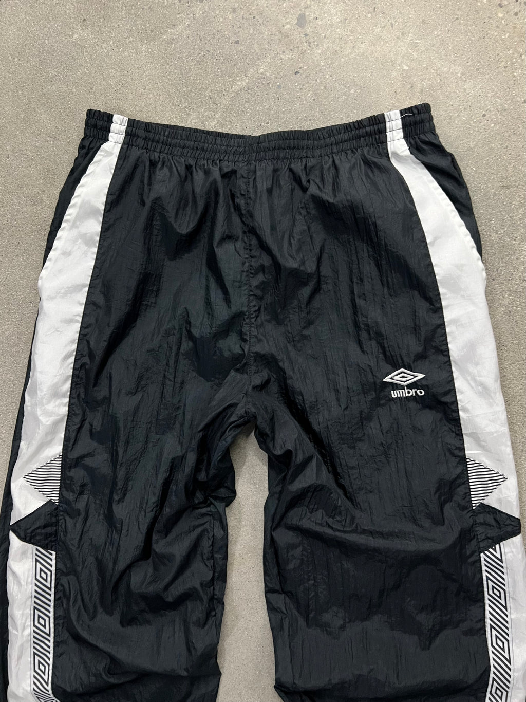 Umbro Stripe Tape Logo Track Pants - XL