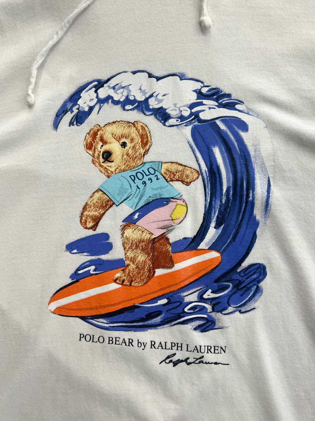 Polo Ralph Lauren Lightweight Surfing Polo Bear Hoodie - XL