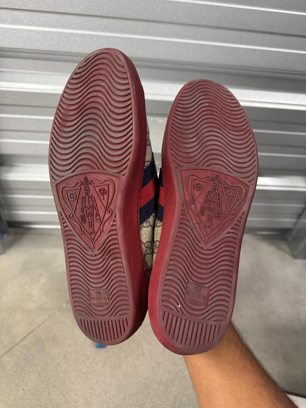 Gucci Ace GG Supreme Monogram Sneaker - 11.5