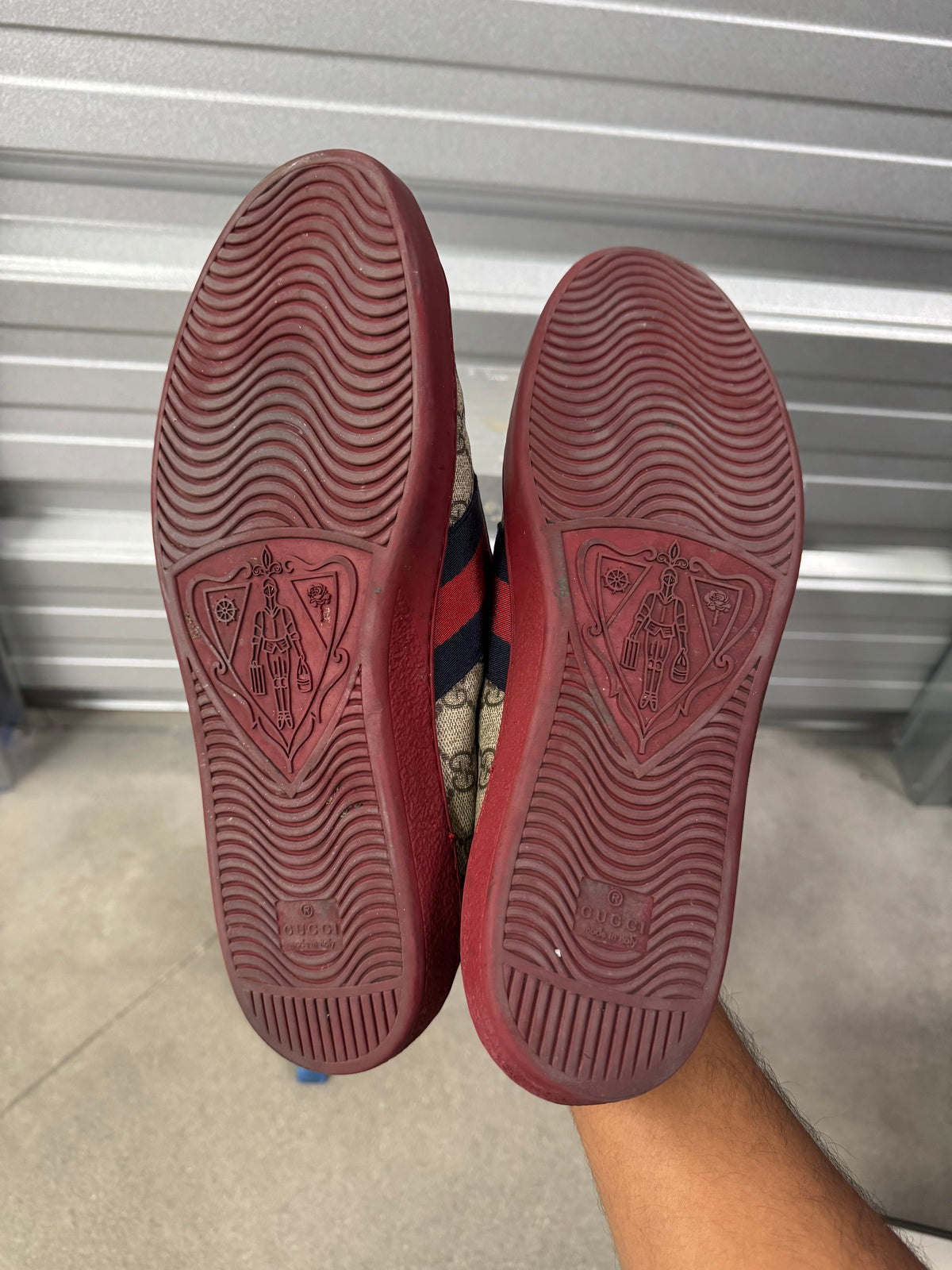 Gucci Ace GG Supreme Monogram Sneaker - 11.5