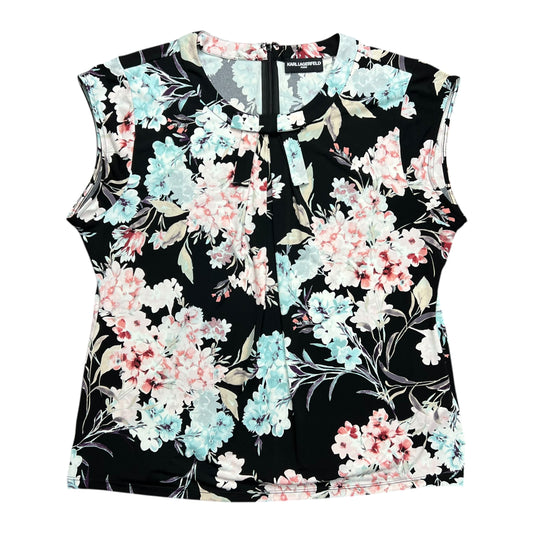 Karl Lagerfeld Flower Blouse - XL