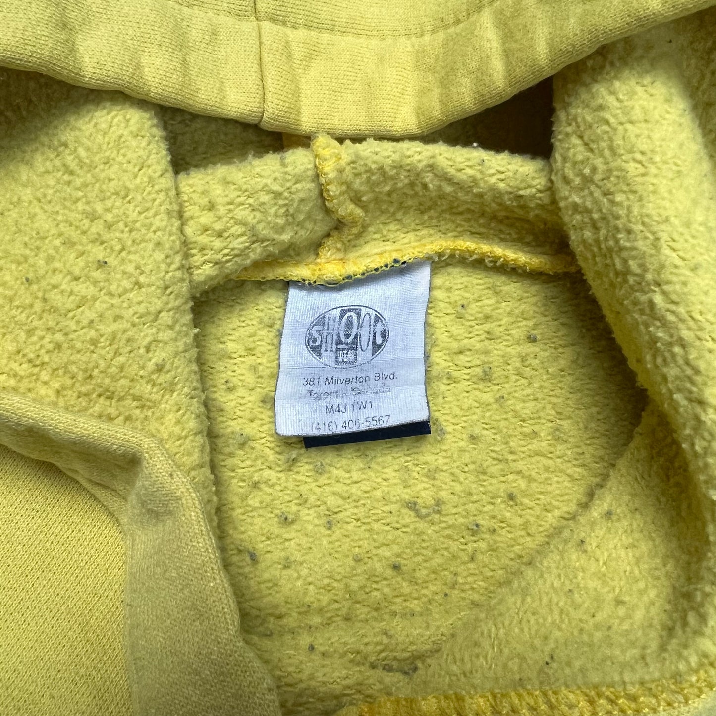 Juicy Fruit Yellow Promo Hoodie - L