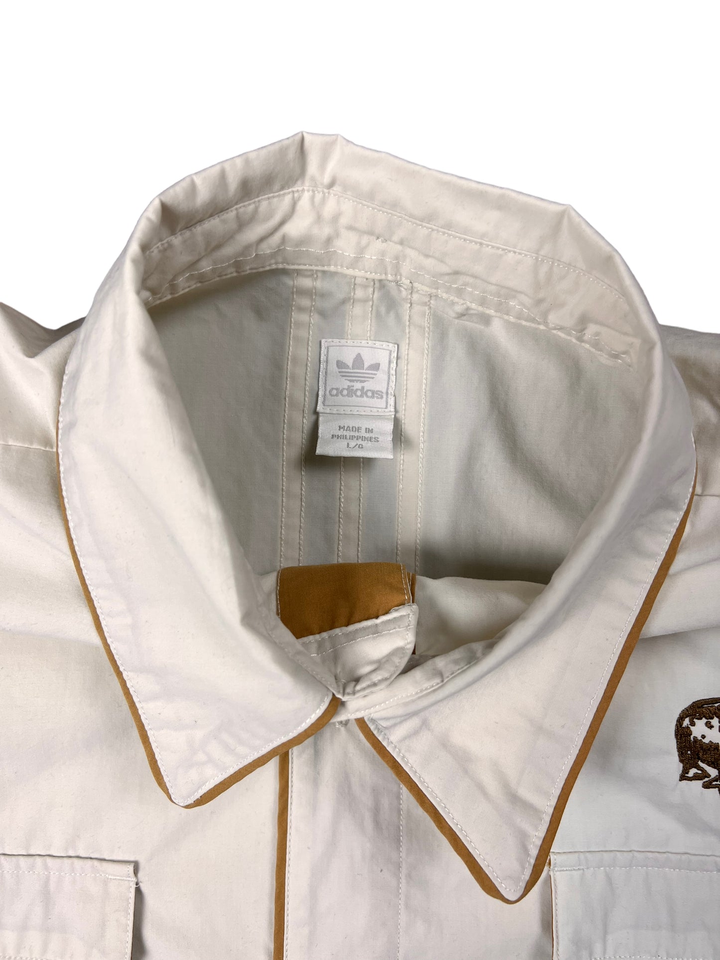 Adidas x Alligator Records Button-up Shirt - XL