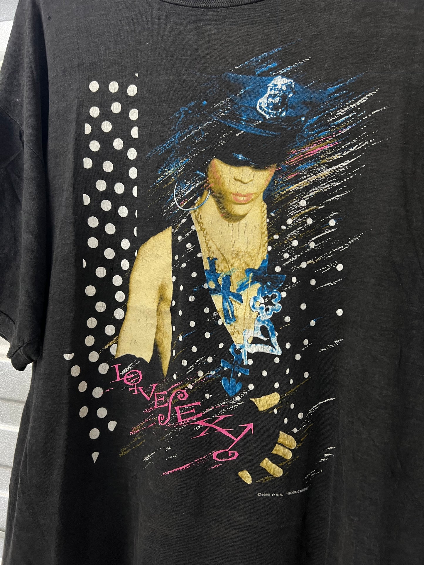 1988 Prince Love Sexy Album/Tour T-shirt - L