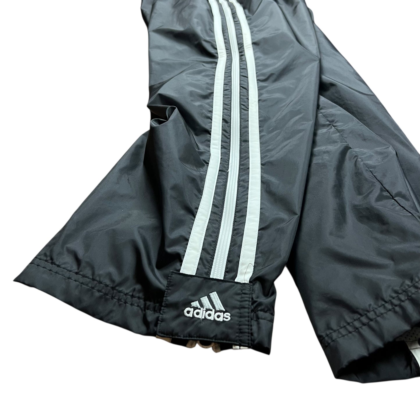 Adidas Mesh Lined Zip-up Track Pants - L
