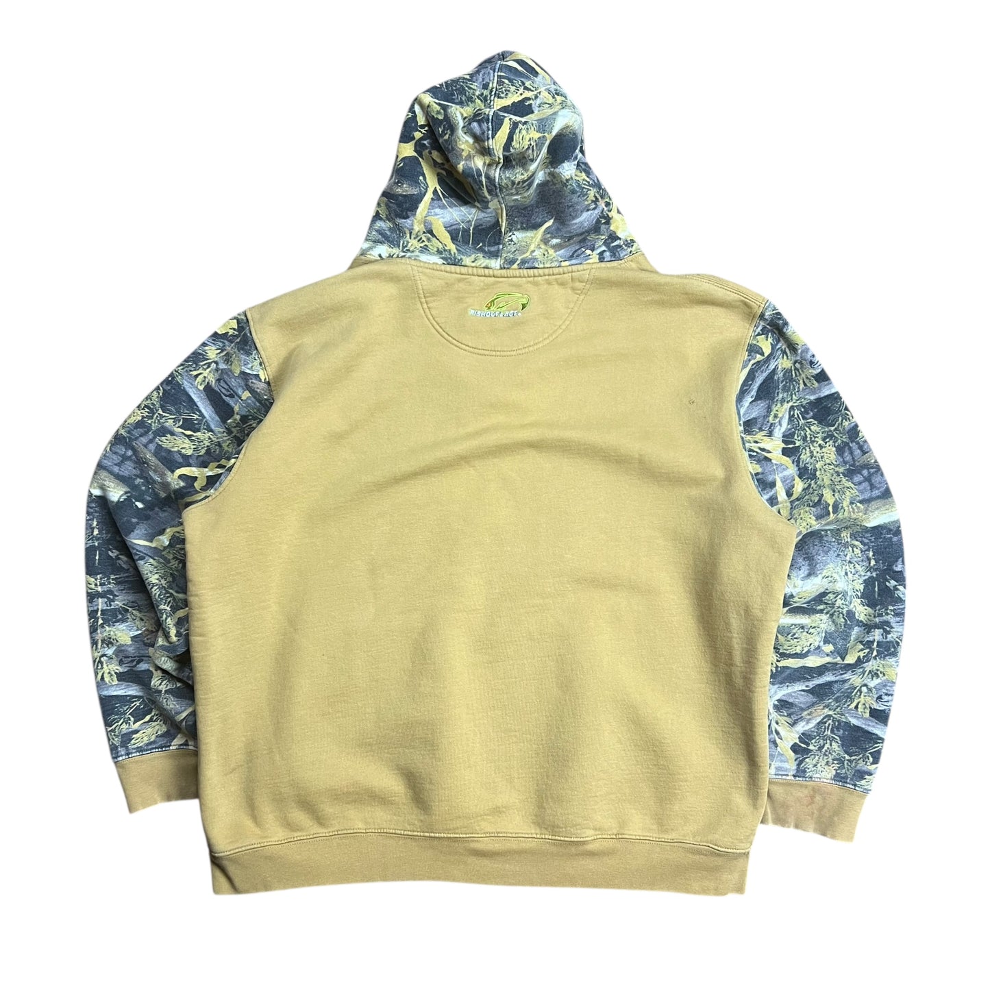 Fishouflage Two Tone Boxy Camouflage Hoodie - XL