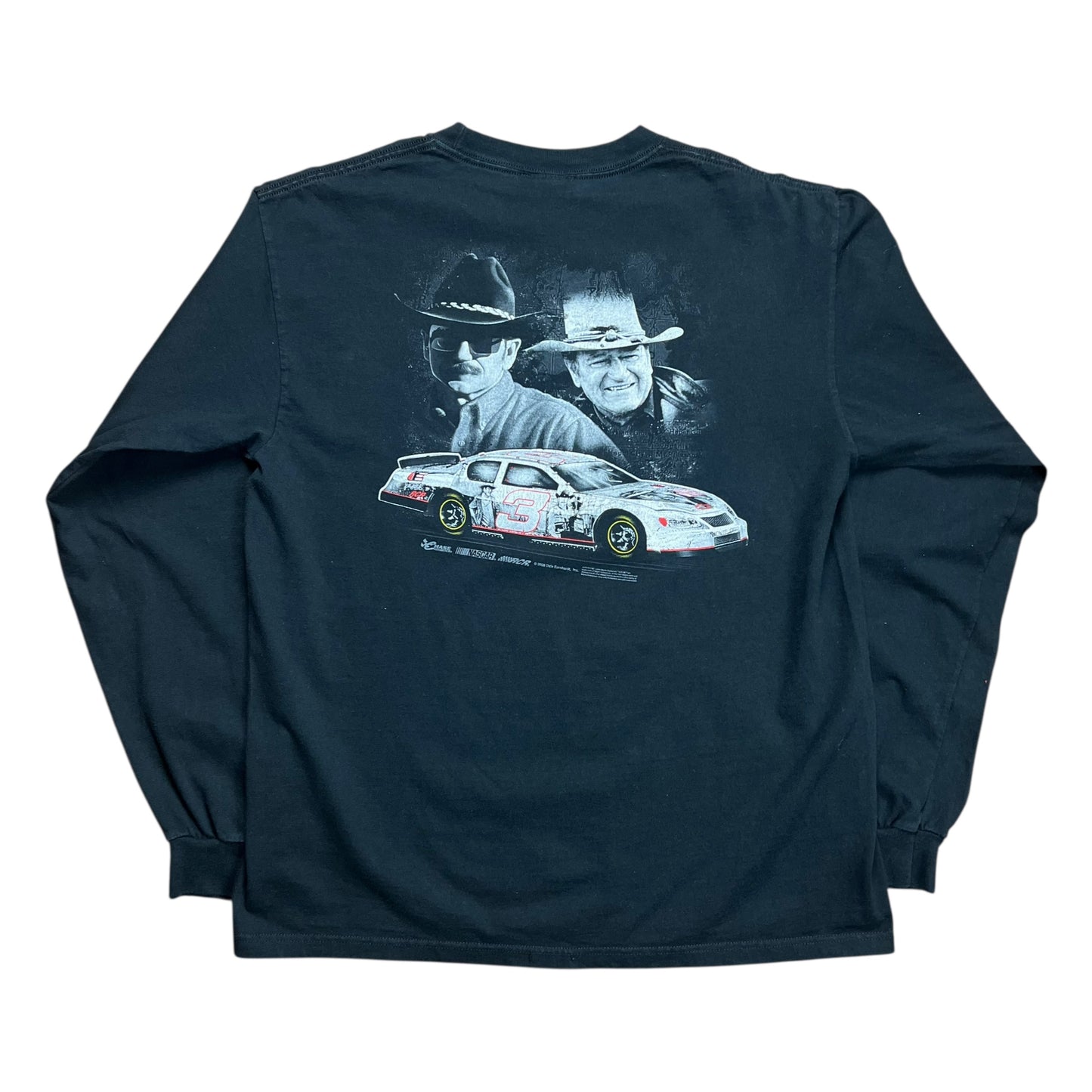 2008 Dale Earnhardt Jr. & John Wayne NASCAR Long-sleeve Shirt - L