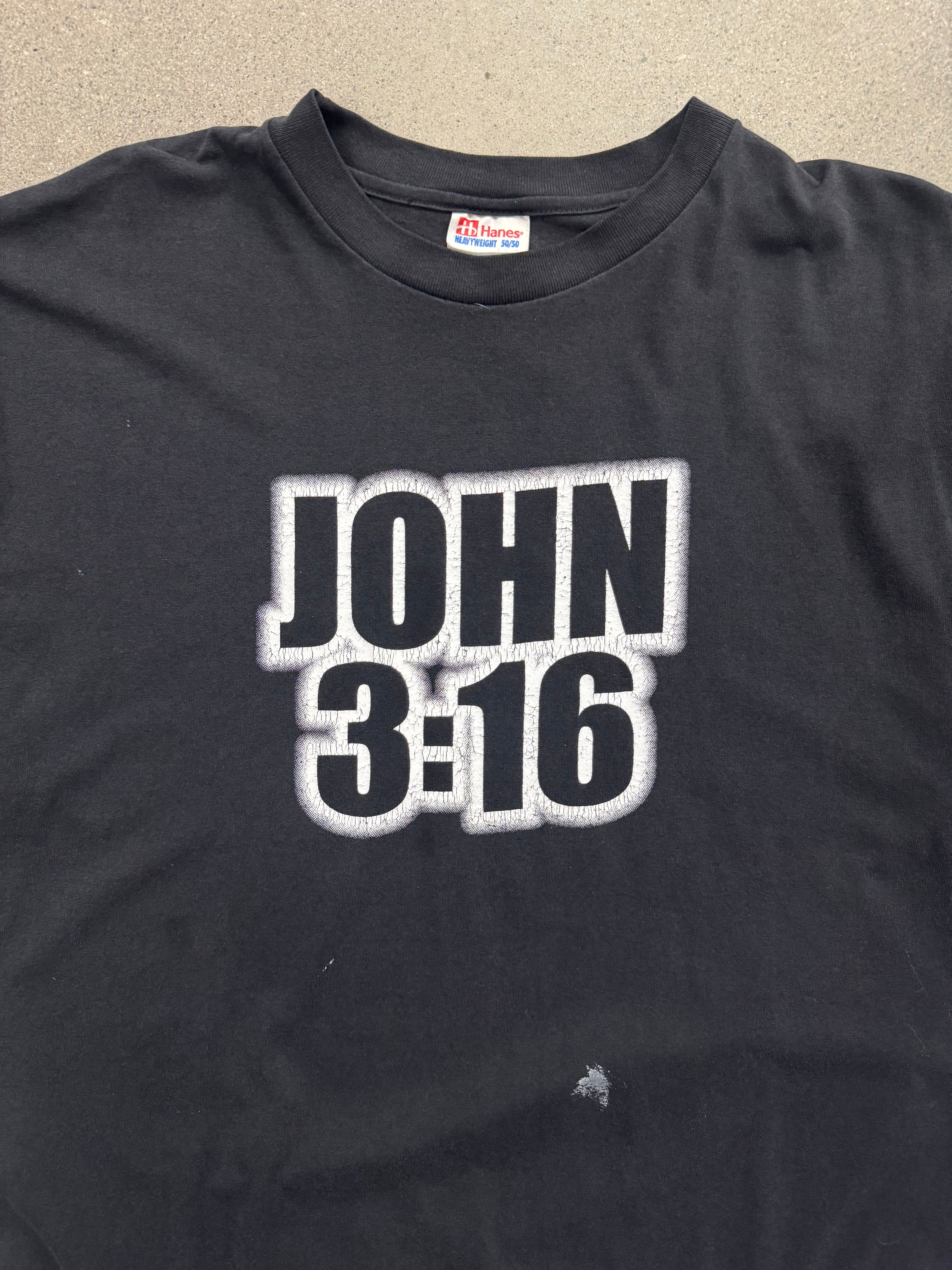 John 3:16 WWF Jesus T-Shirt - XL