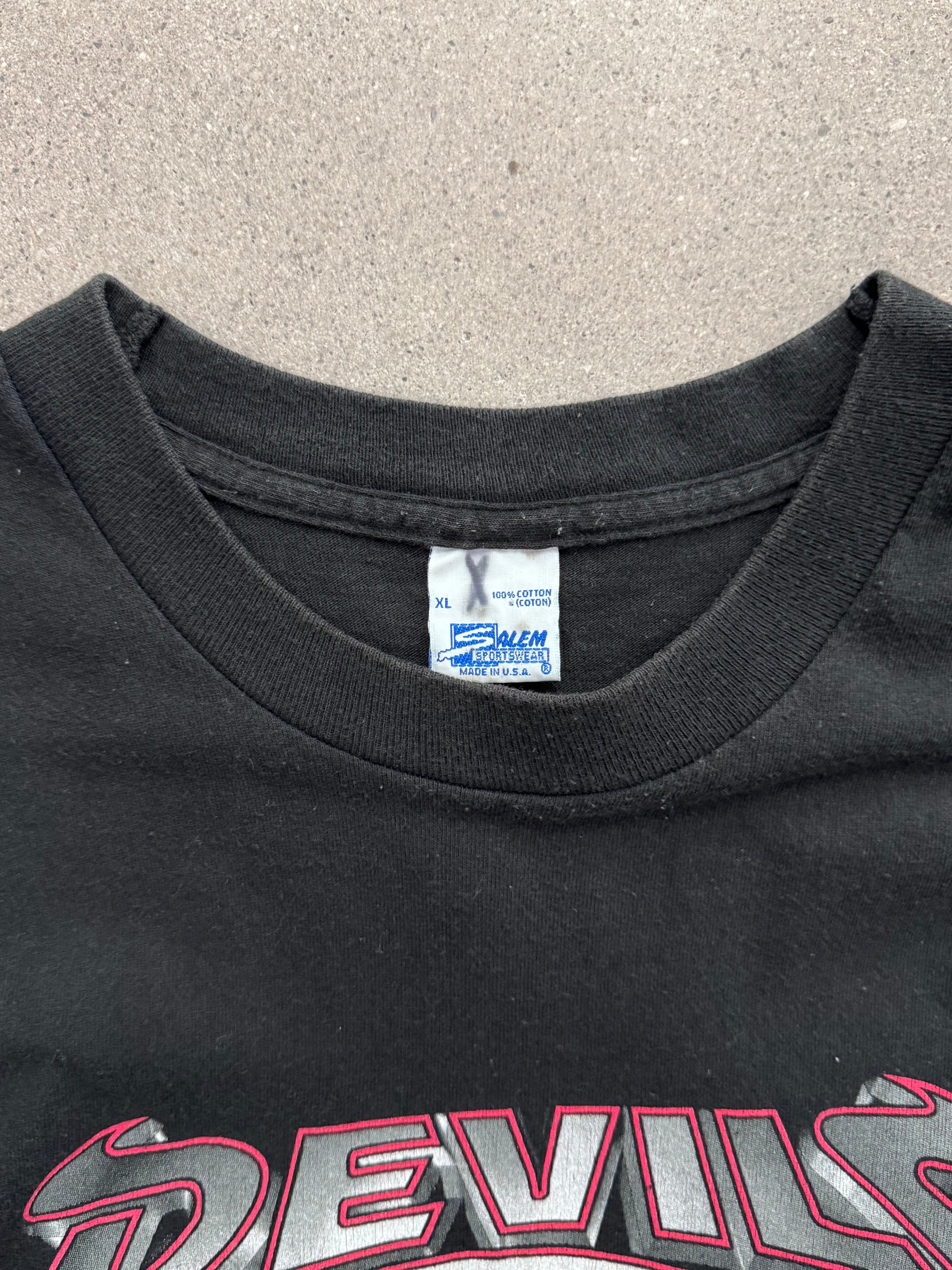 1995 Salem Sportswear New Jersey Devils Stanley Cup NHL Champions T-Shirt - XXL