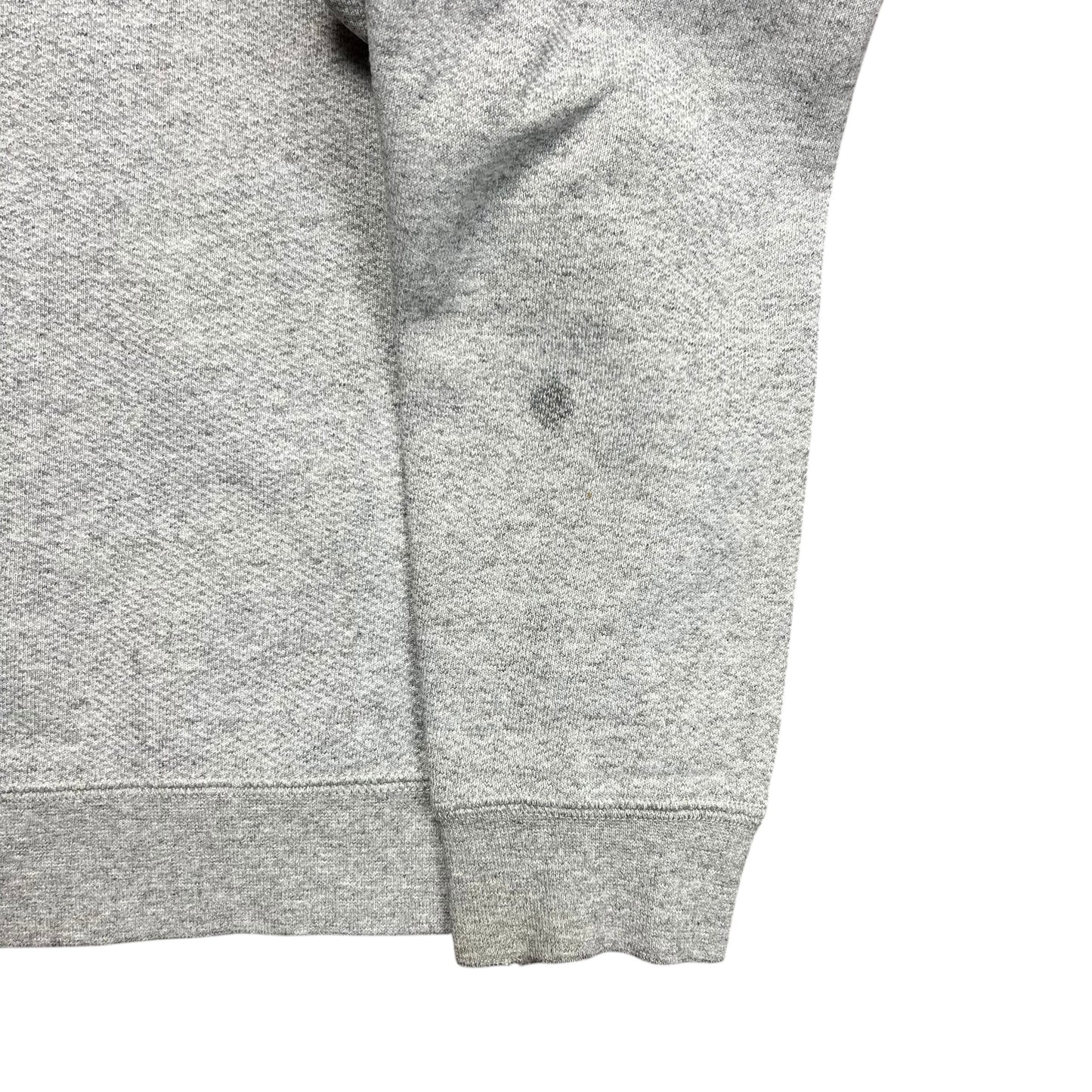 Tommy Hilfiger Grey Cropped Zip-up Hoodie - M