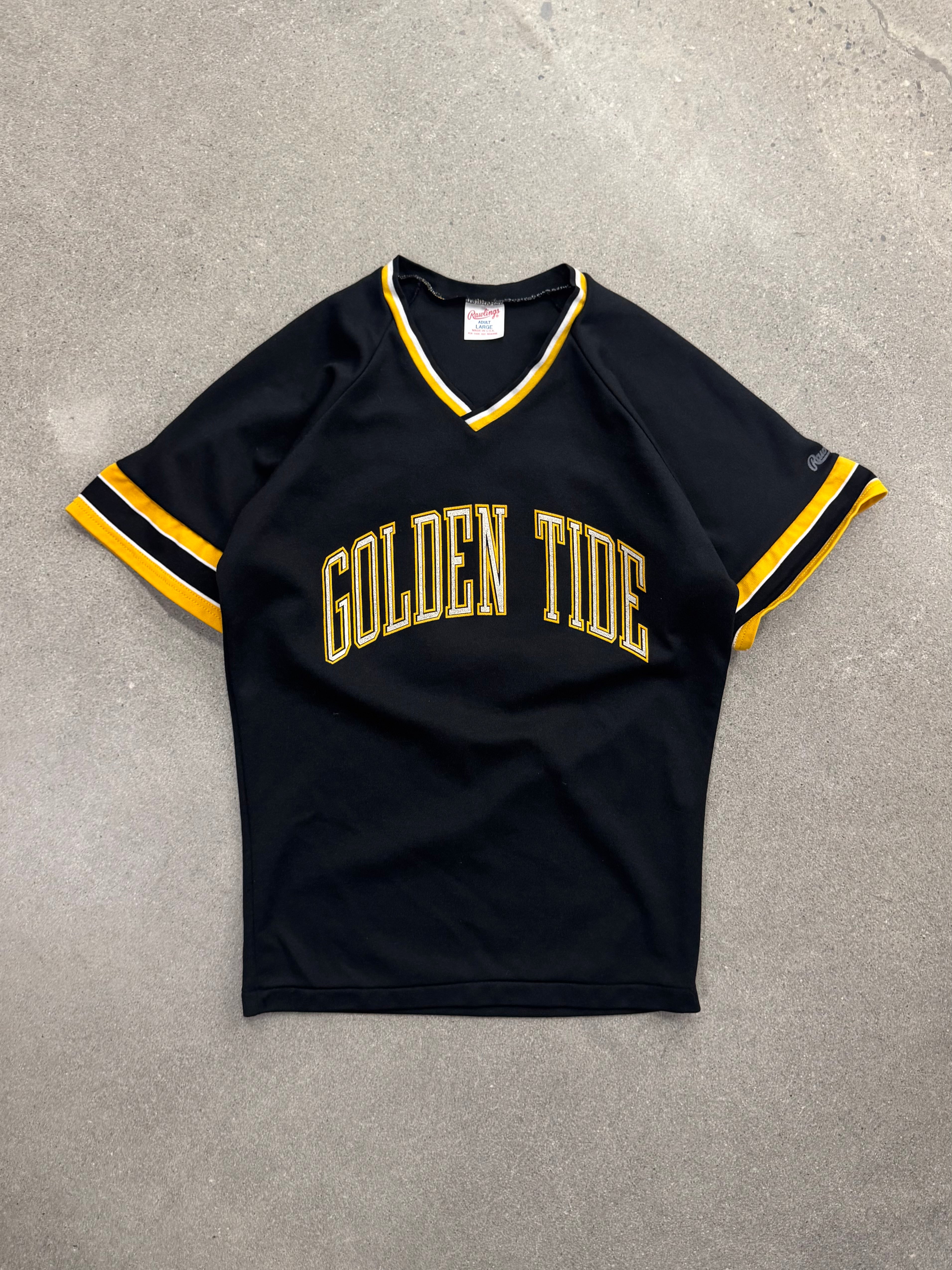 Rawlings Victoria HarbourCats Golden Tide Baseball Jersey - L