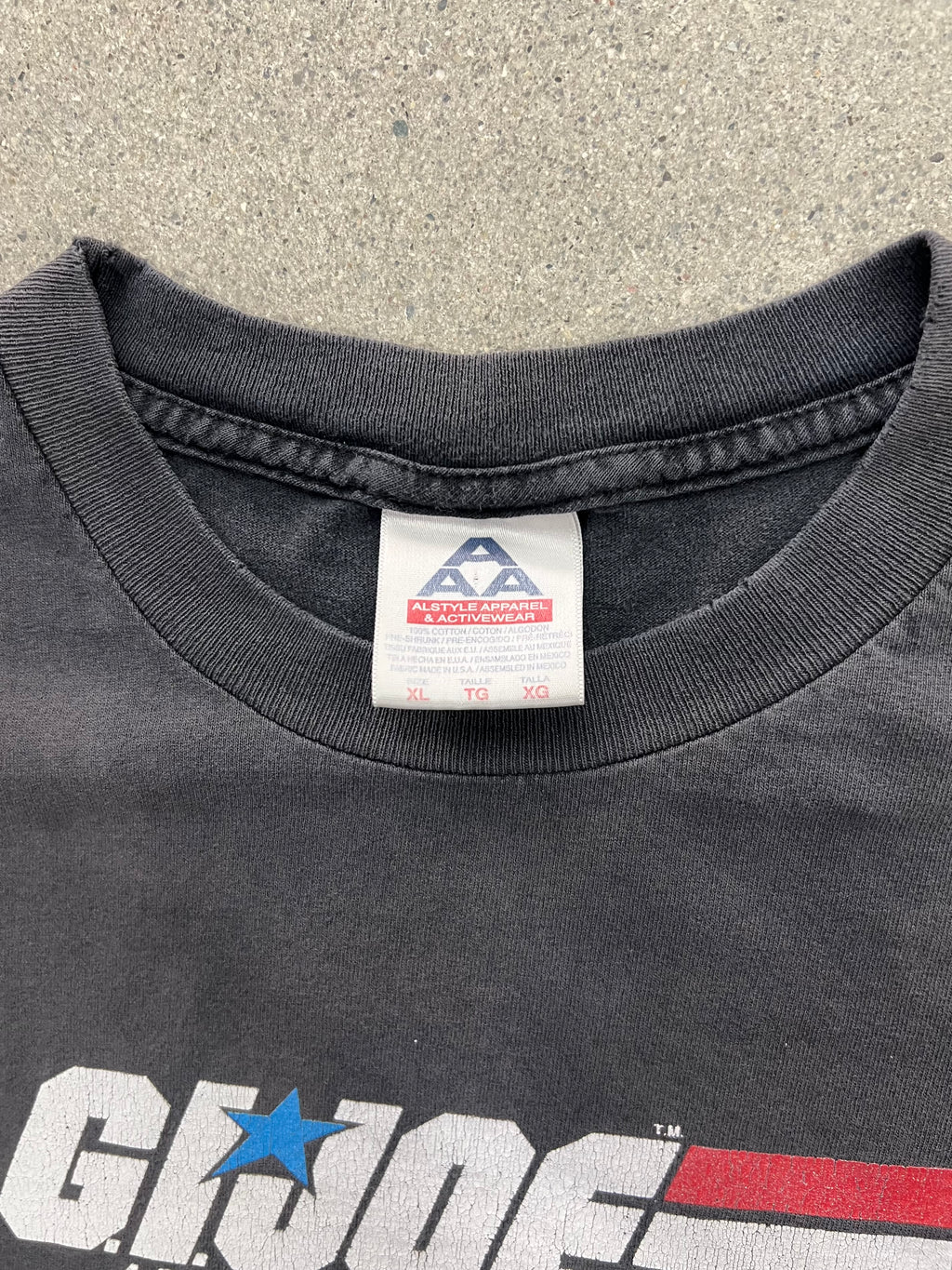 2000 Faded G.I. Joe Sleeveless Shirt - XL