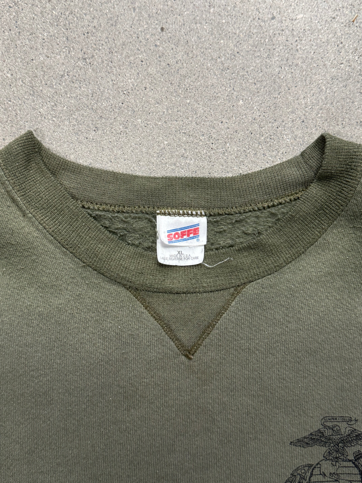 United States Marine Corps Crewneck Sweatshirt - L