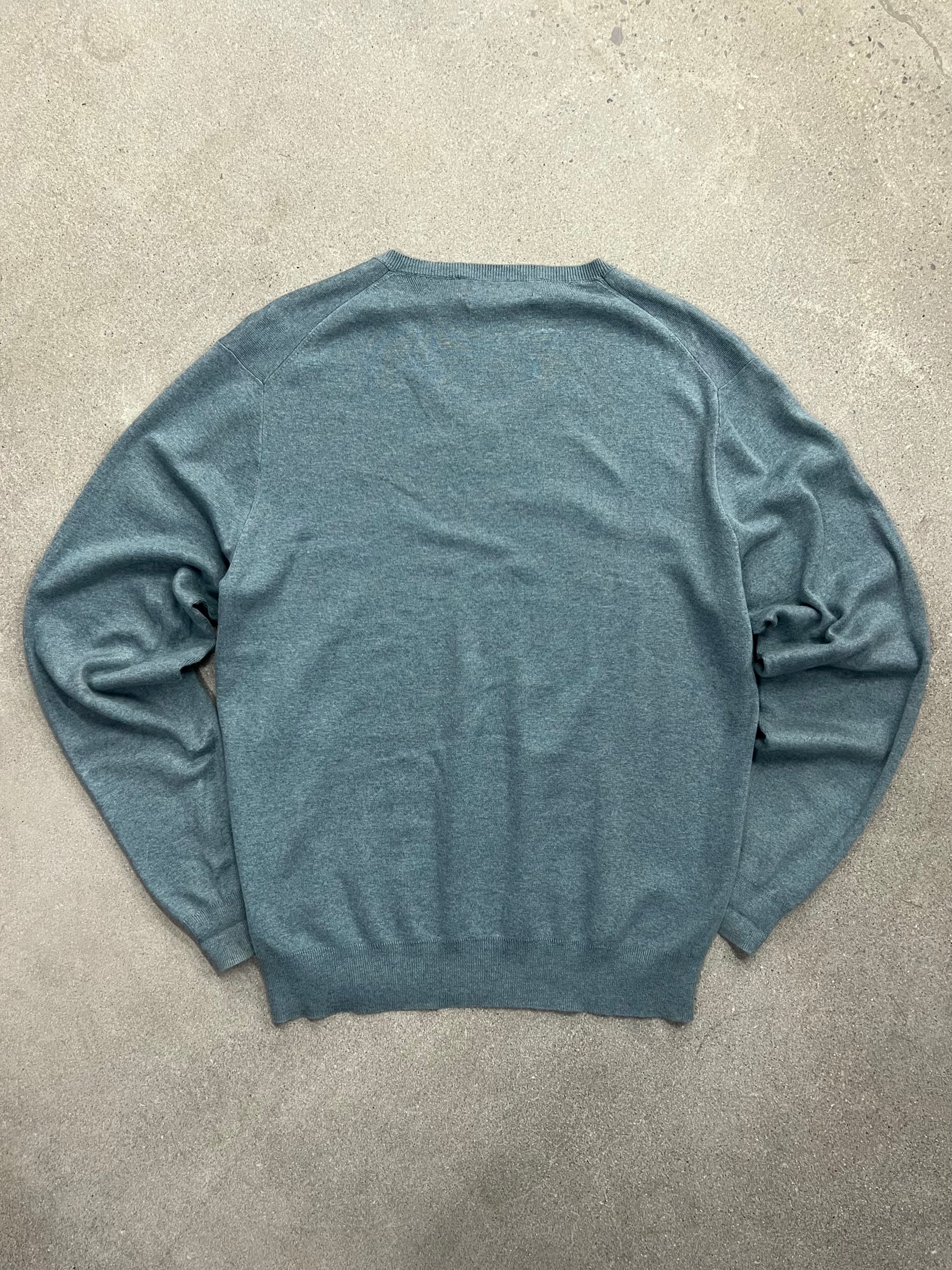 Polo By Ralph Lauren Pima Cotton V-Neck Sweater - L