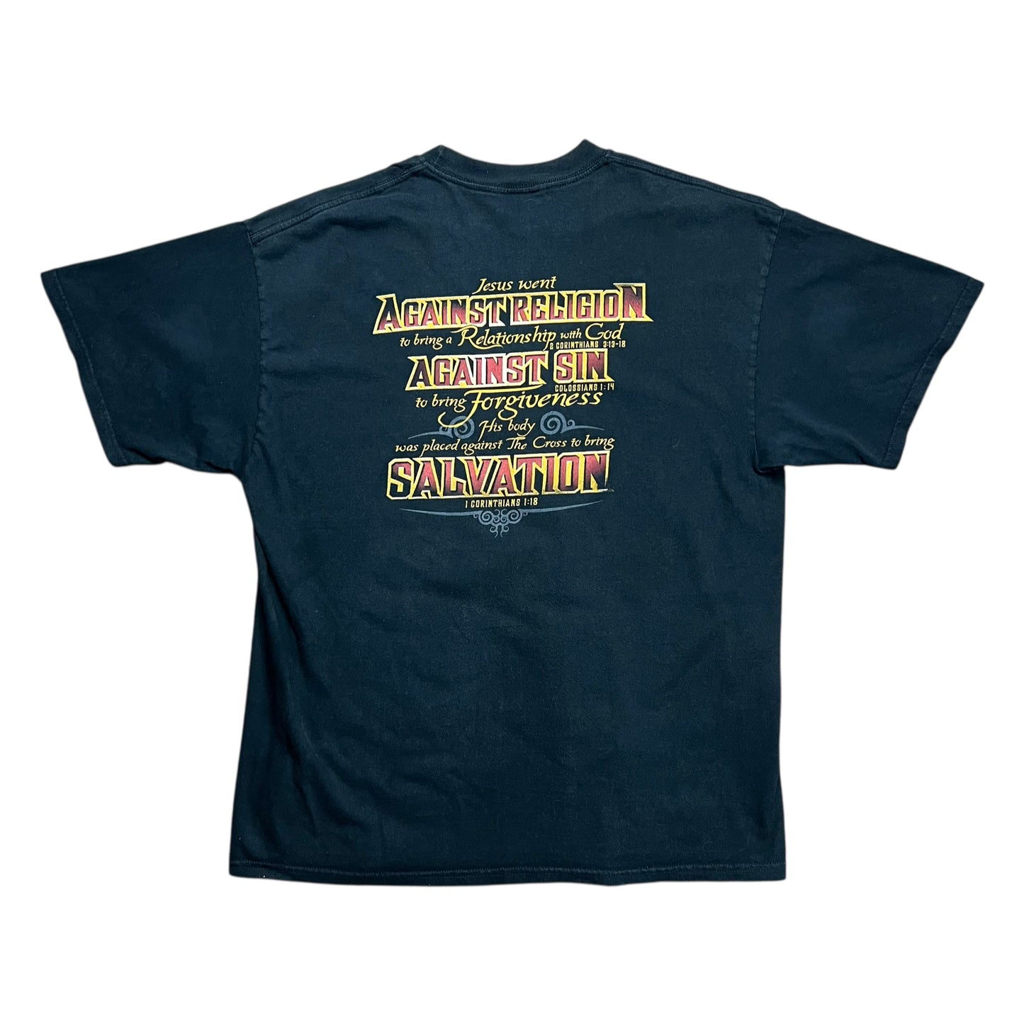 2003 Rebel With A Cause Jesus T-shirt - XL