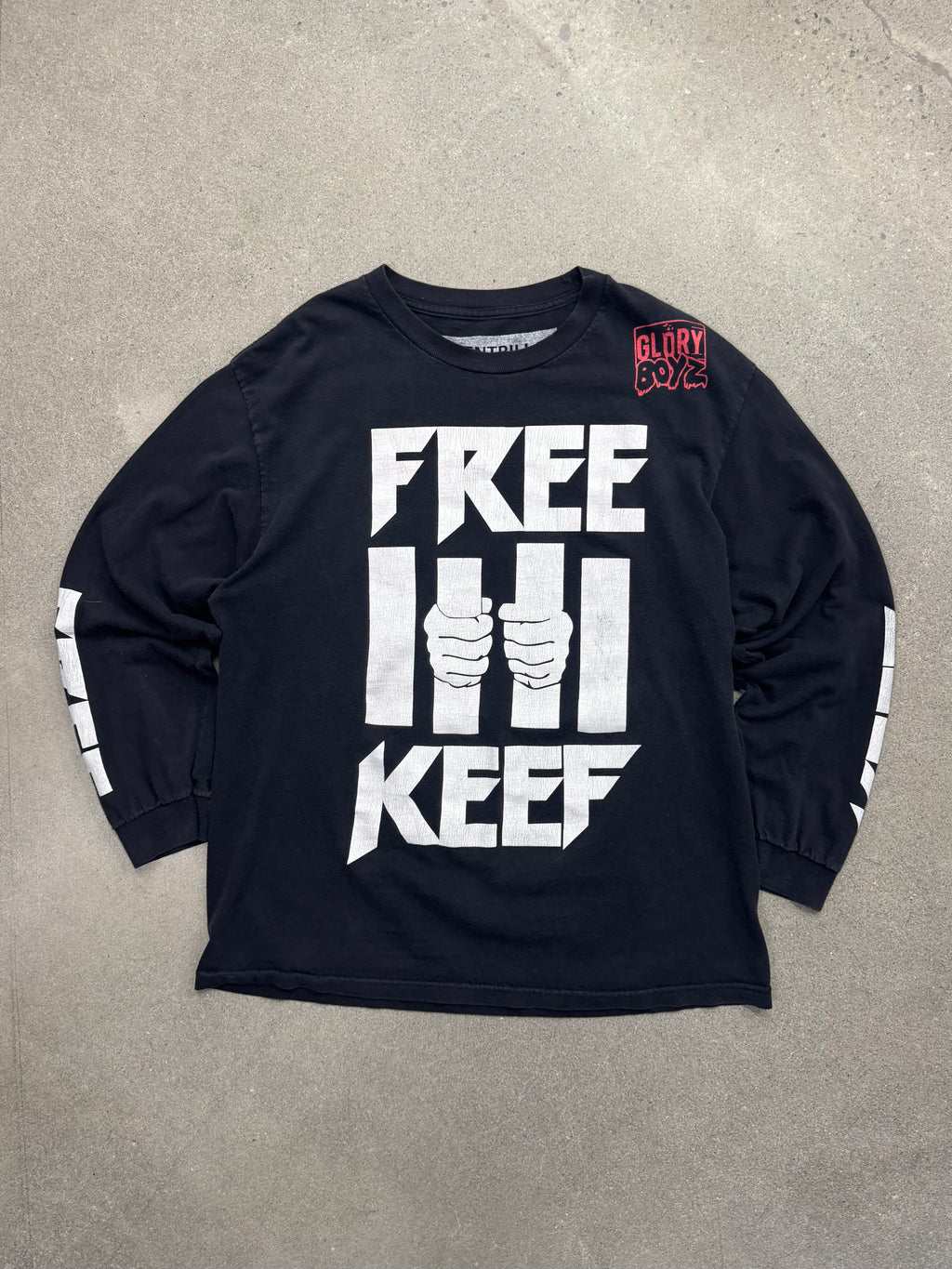BEEN TRILL Free Chief Keef By Virgil Abloh Long Sleeve Shirt - L