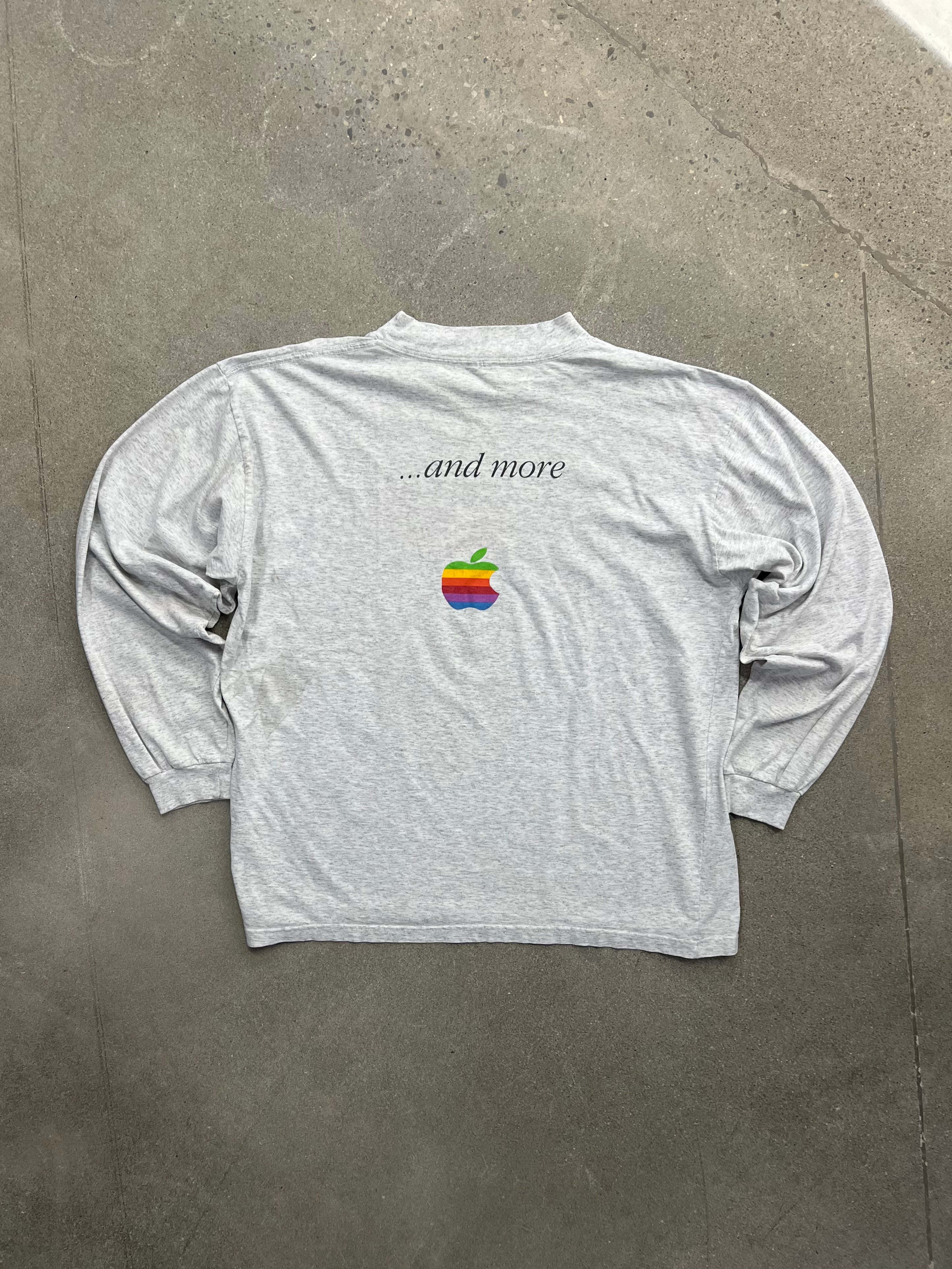 Apple Power PC Mac Computers Promo Long Sleeve Shirt - XL