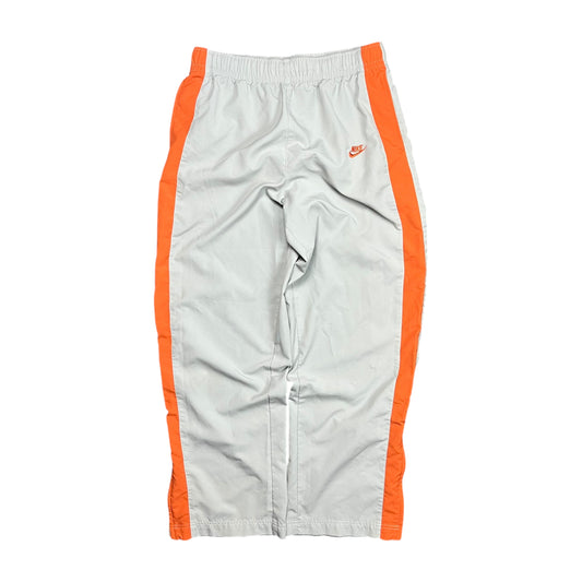 Nike Cream & Orange Baggy Track Pants - L