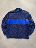 Stussy Shield Bone Patch Windbreaker Track Jacket - L