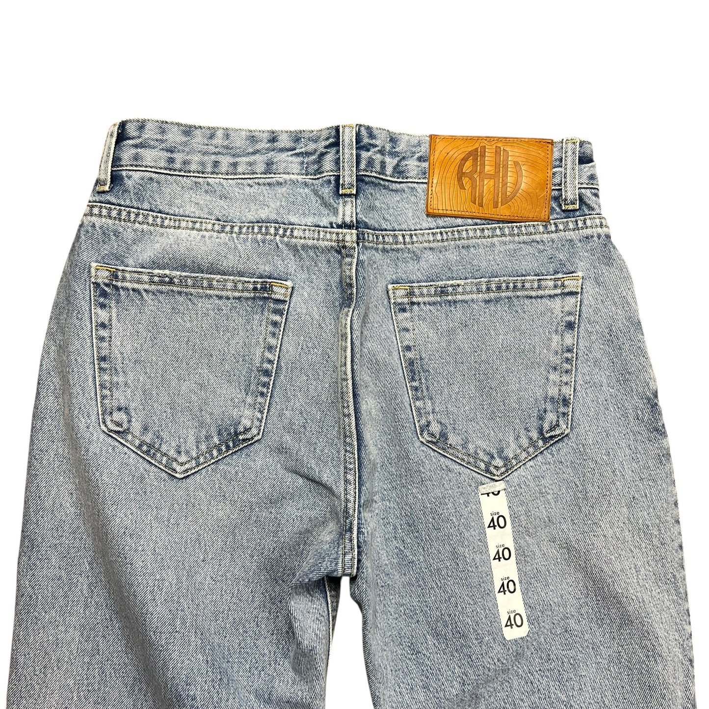 Zara x Rhuigi Faded Light Wash Jeans - 31”