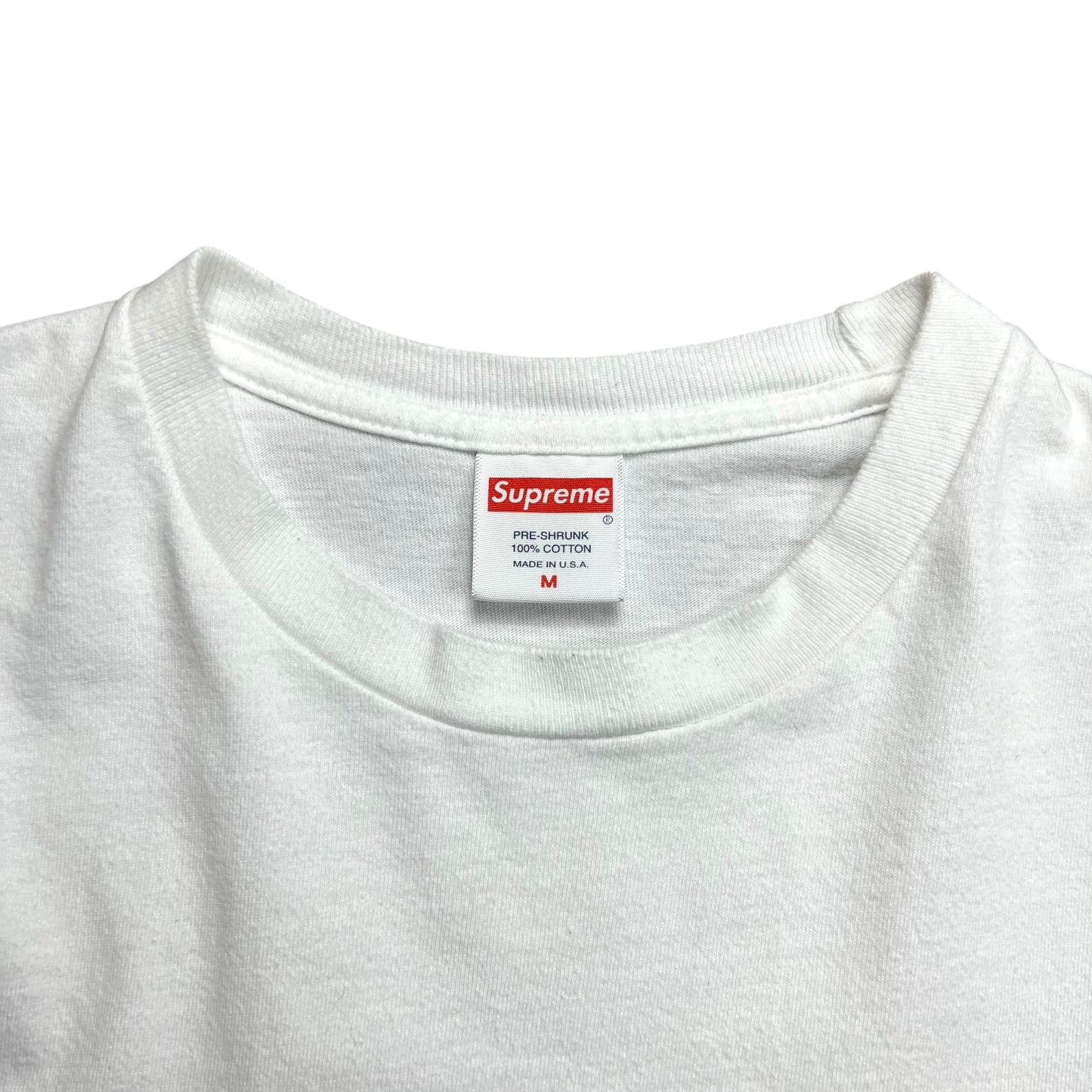 Supreme White Gonz Logo T-shirt - M