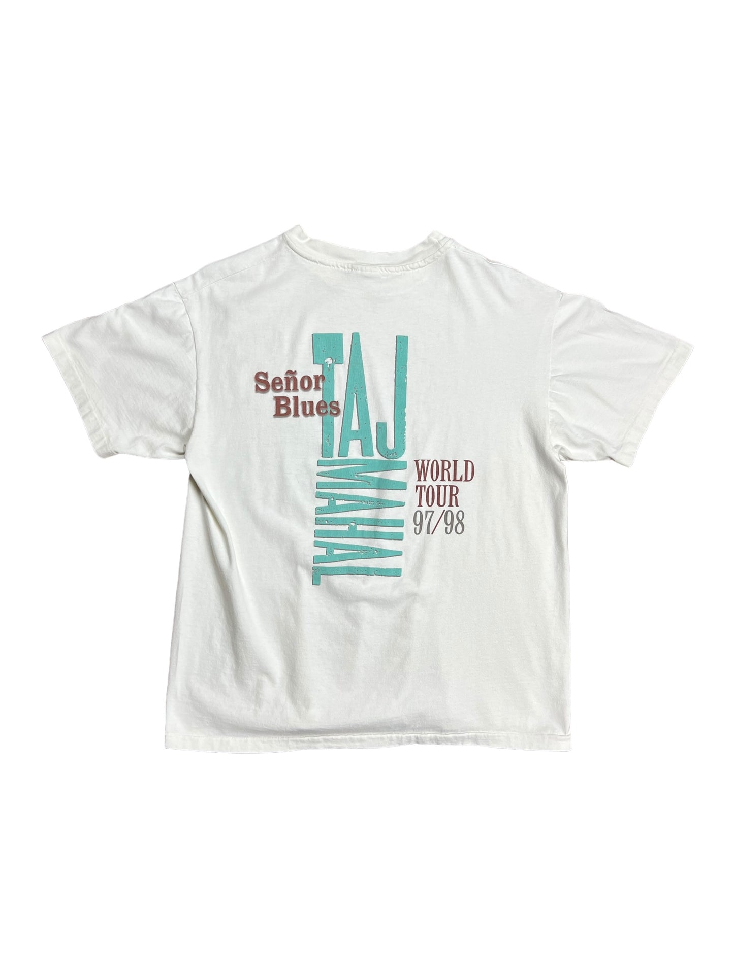 1997 Taj Mahal World Tour Jazz T-shirt - L